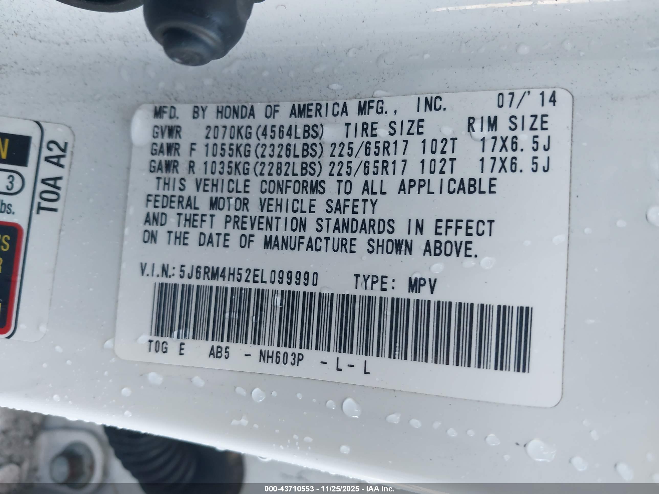 HONDA CR-V image 9