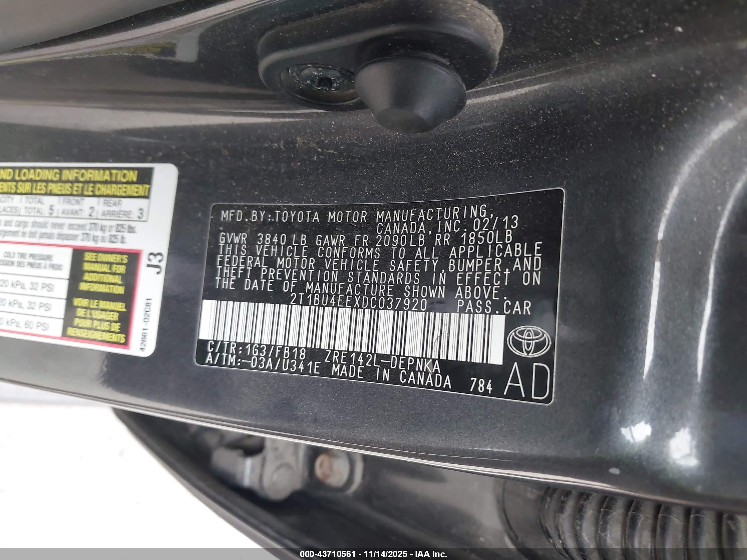 TOYOTA COROLLA image 9