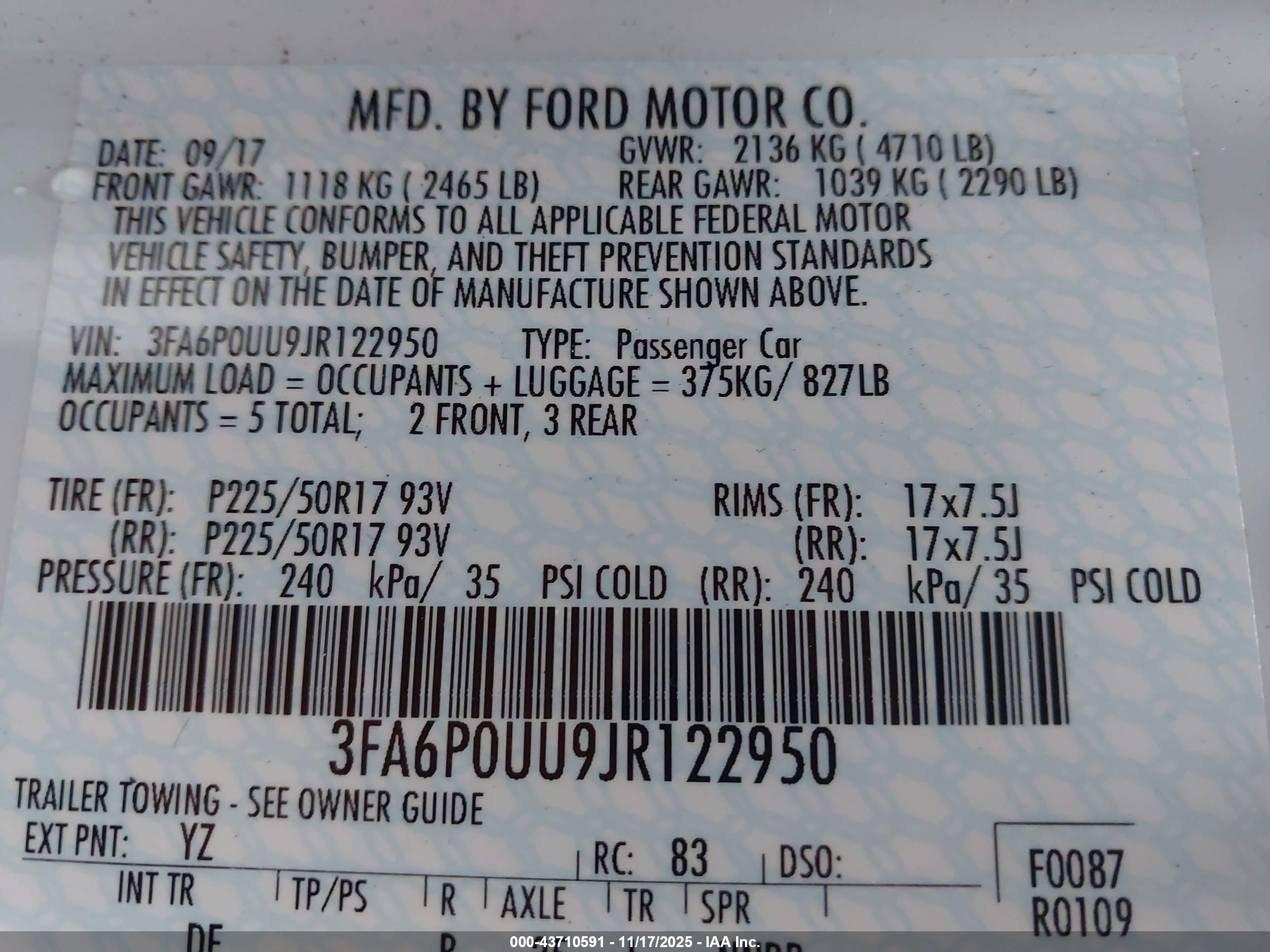 FORD FUSION image 9