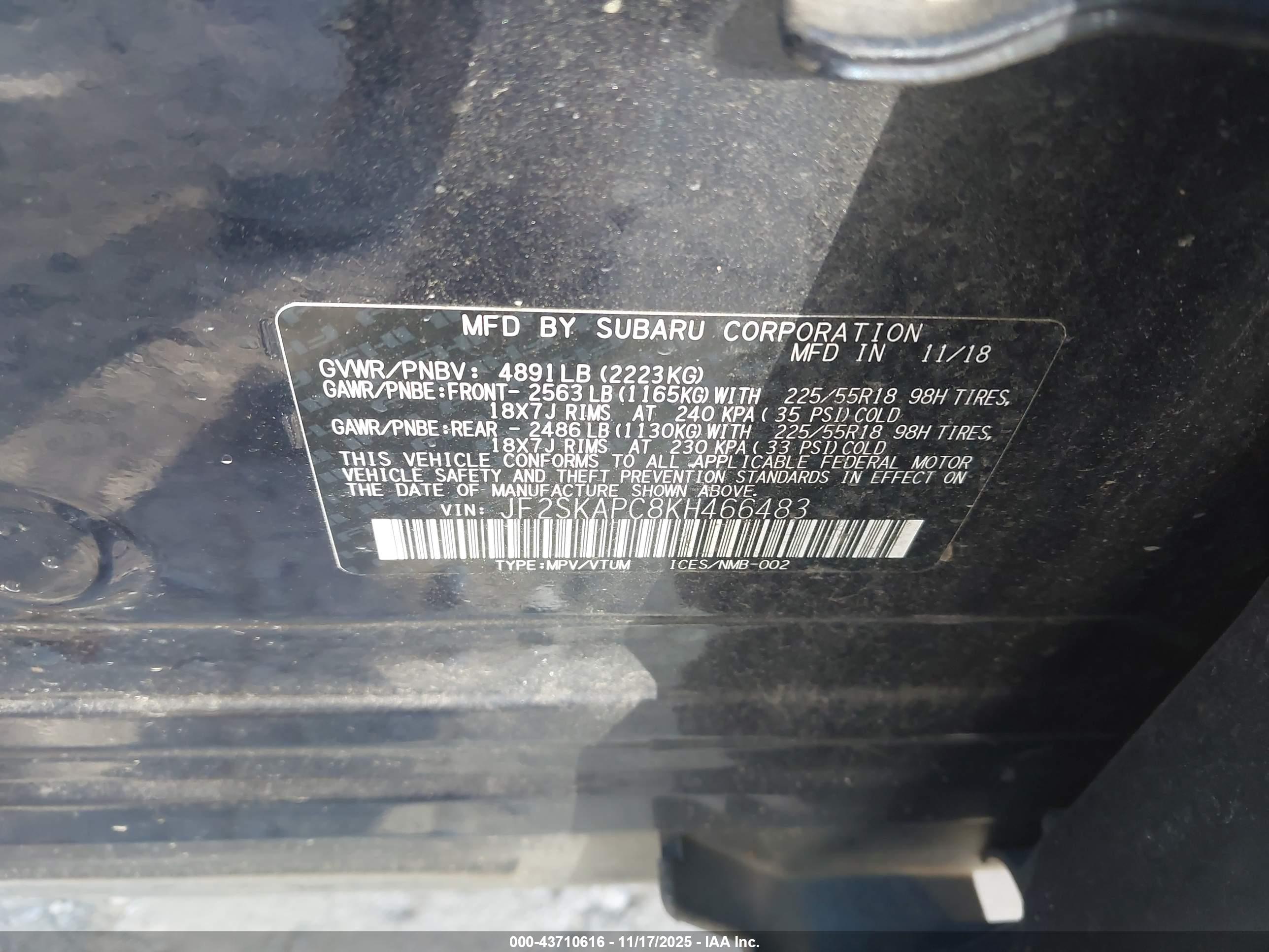 SUBARU FORESTER image 9