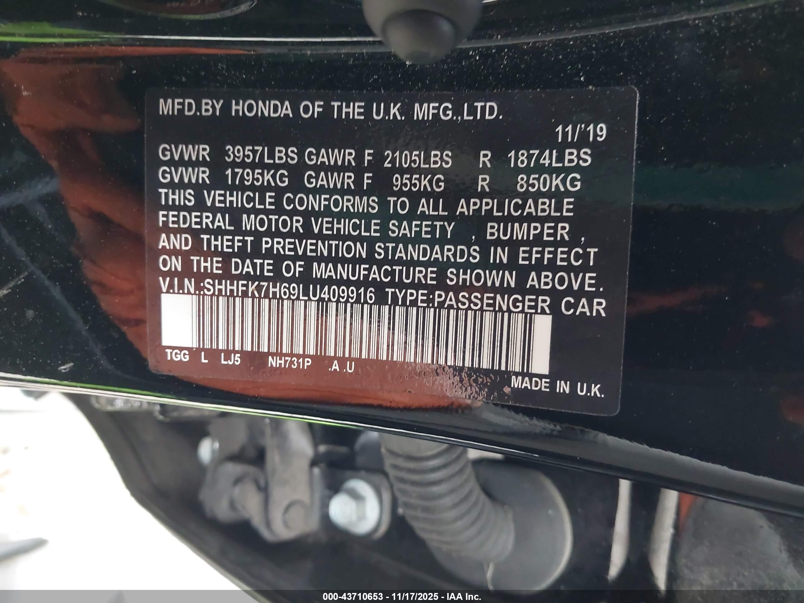 HONDA CIVIC image 9