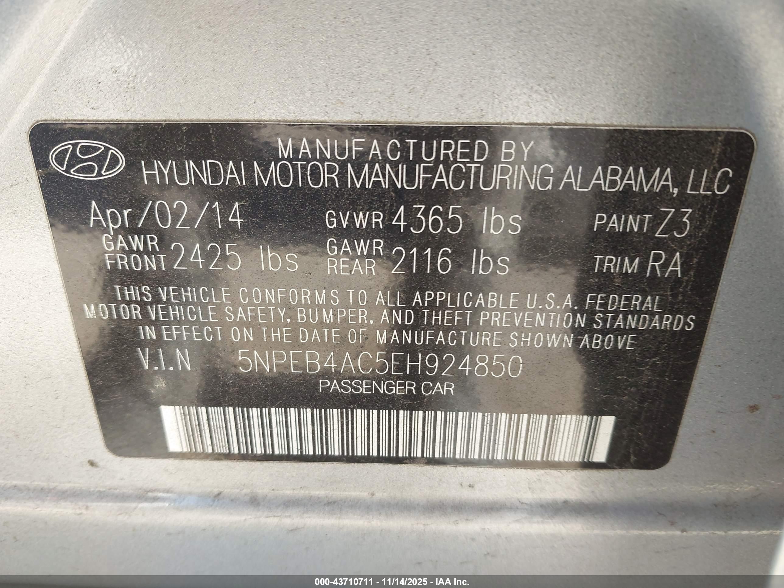 HYUNDAI SONATA image 9