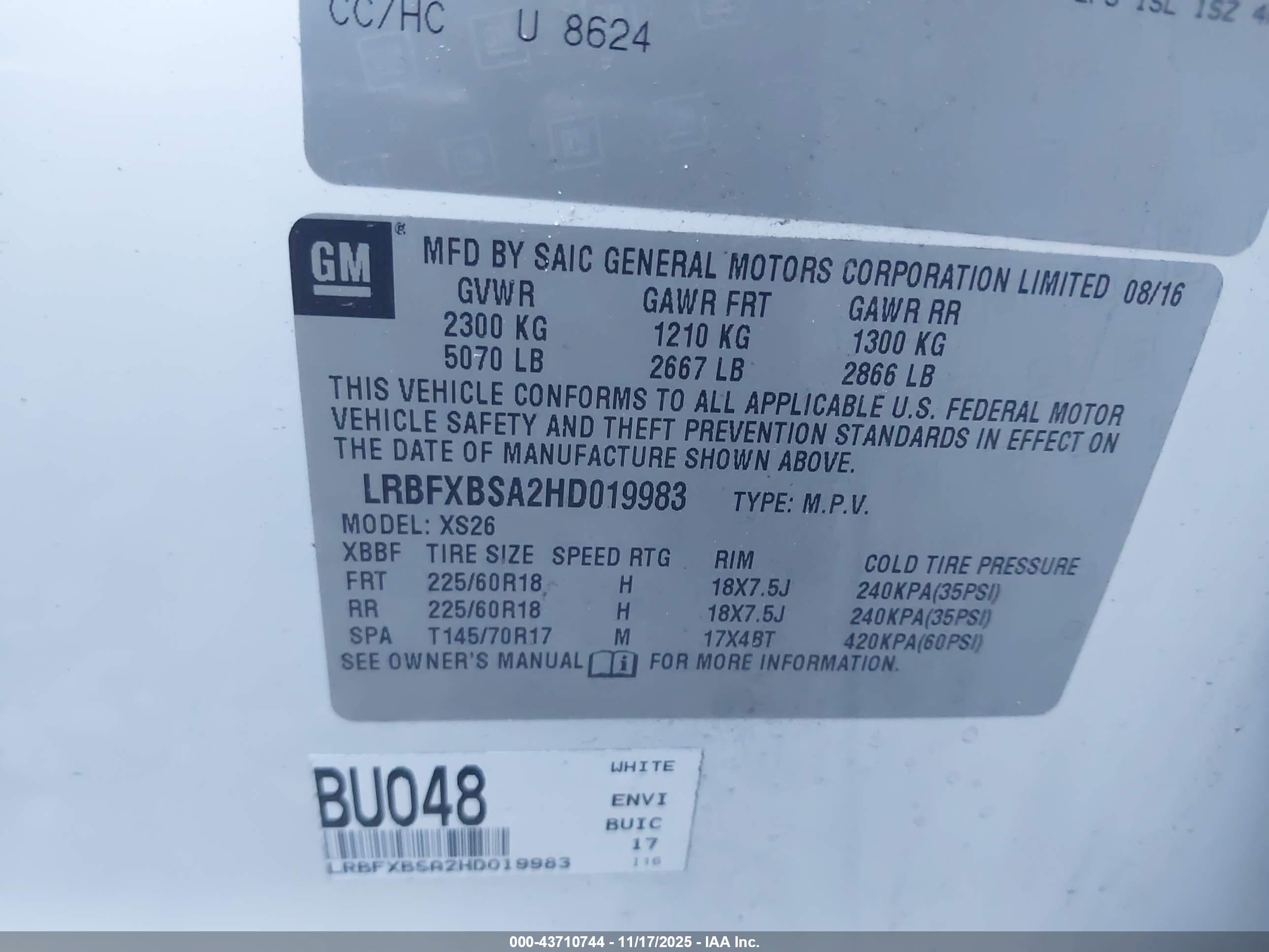 BUICK ENVISION image 9