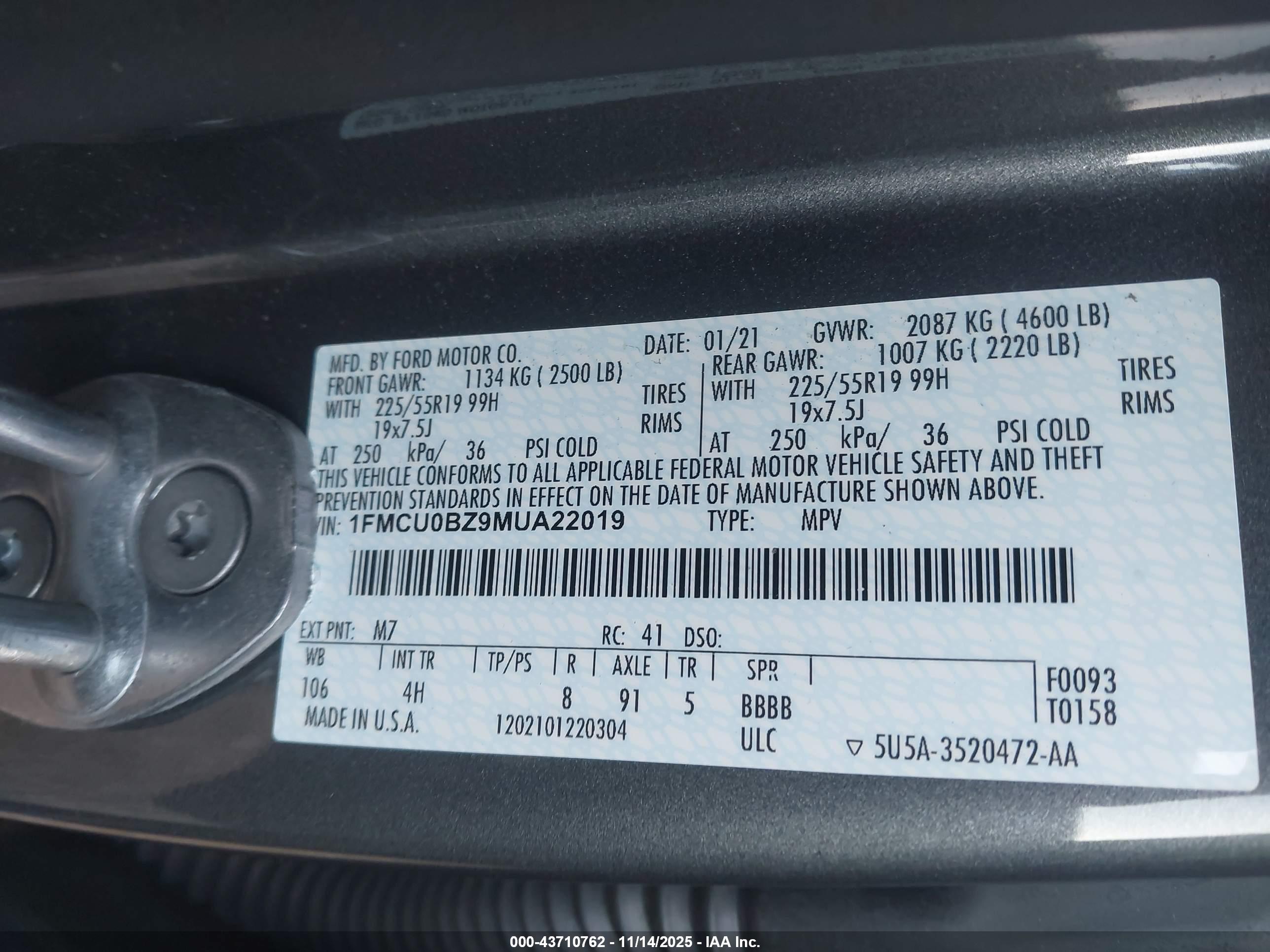 FORD ESCAPE image 9