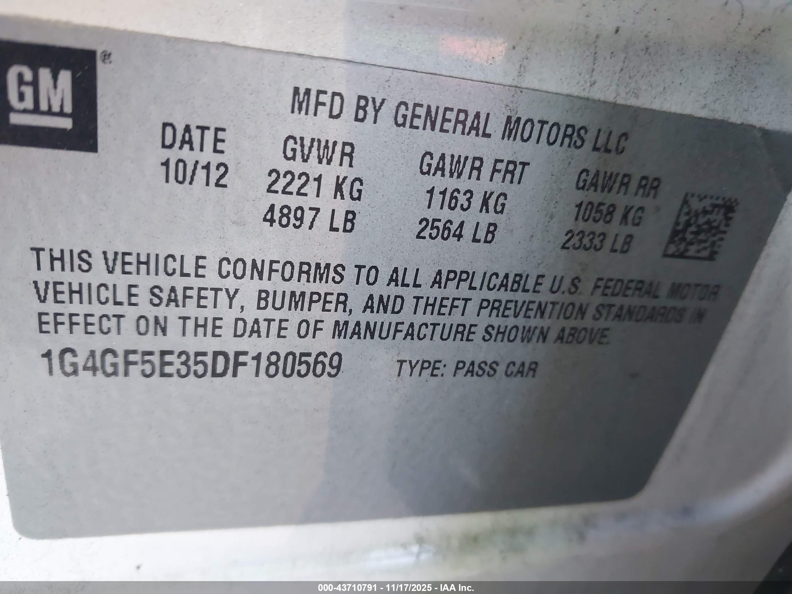 BUICK LACROSSE image 9