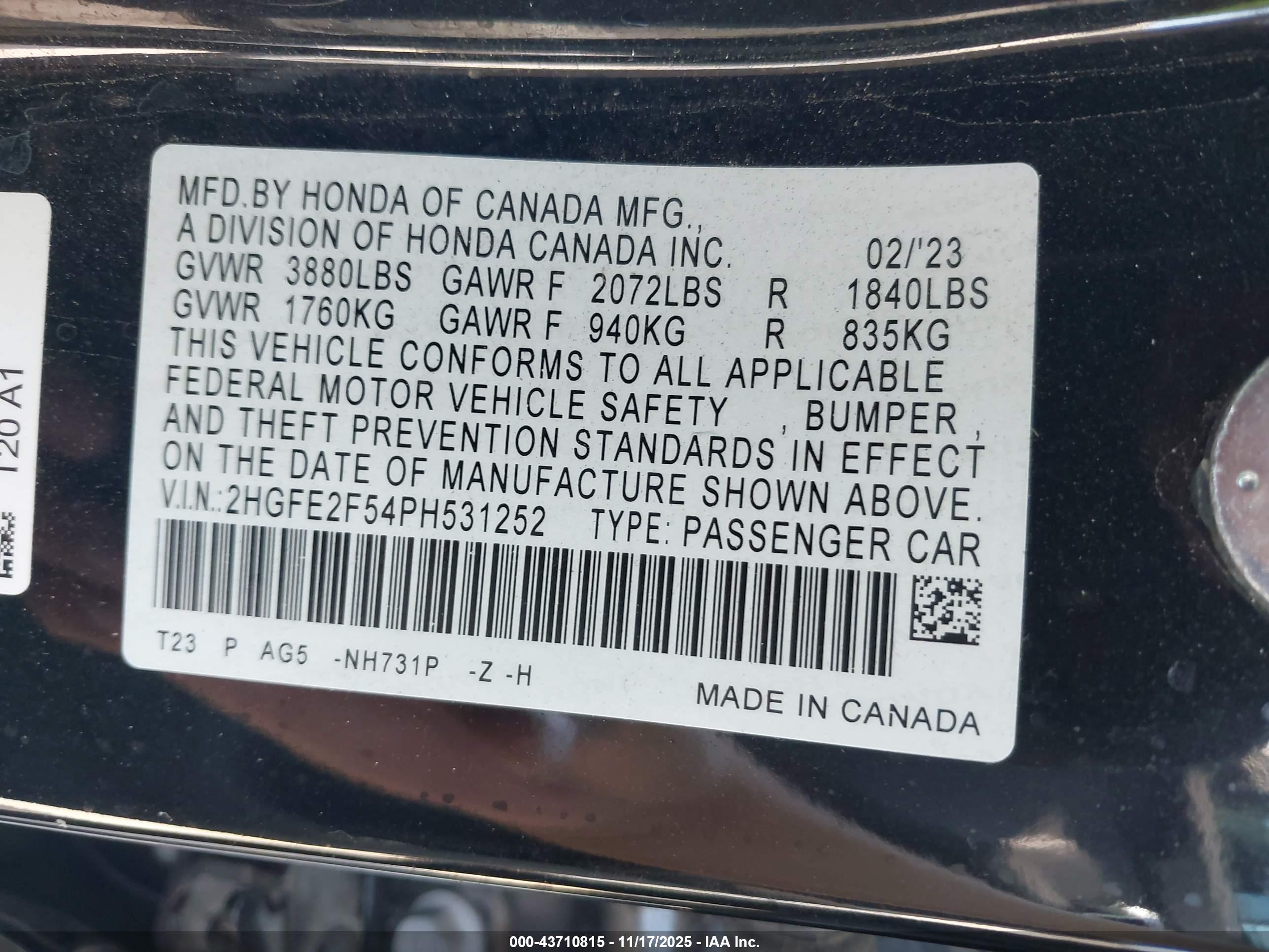 HONDA CIVIC image 9