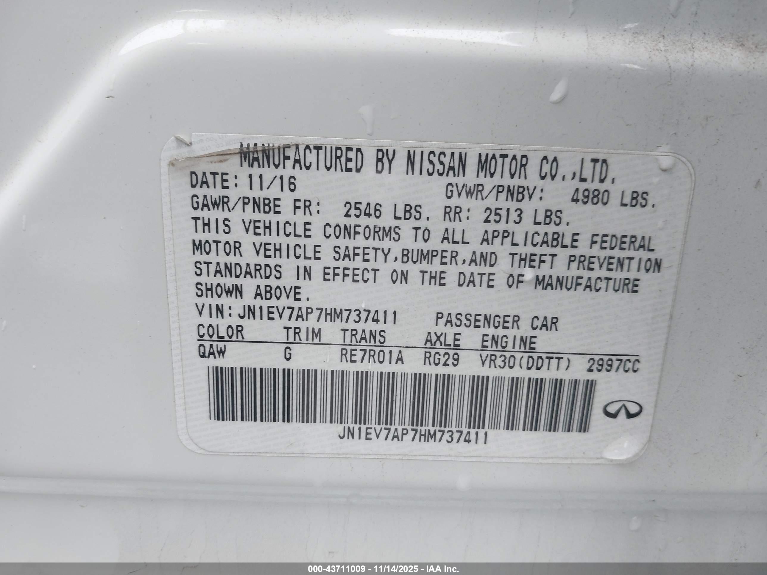 INFINITI Q50 image 9