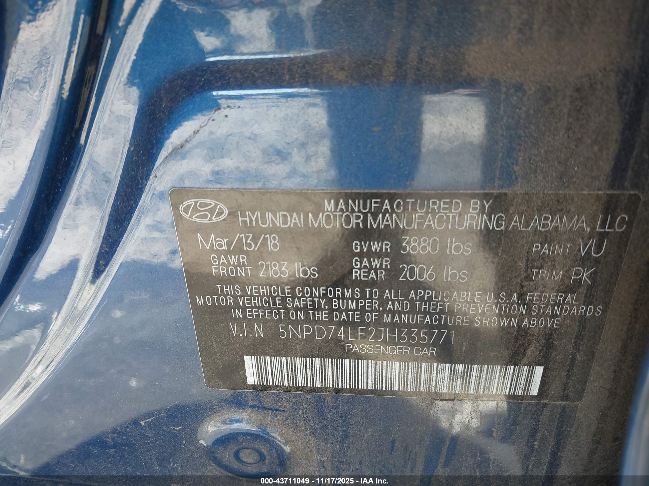 HYUNDAI ELANTRA image 9