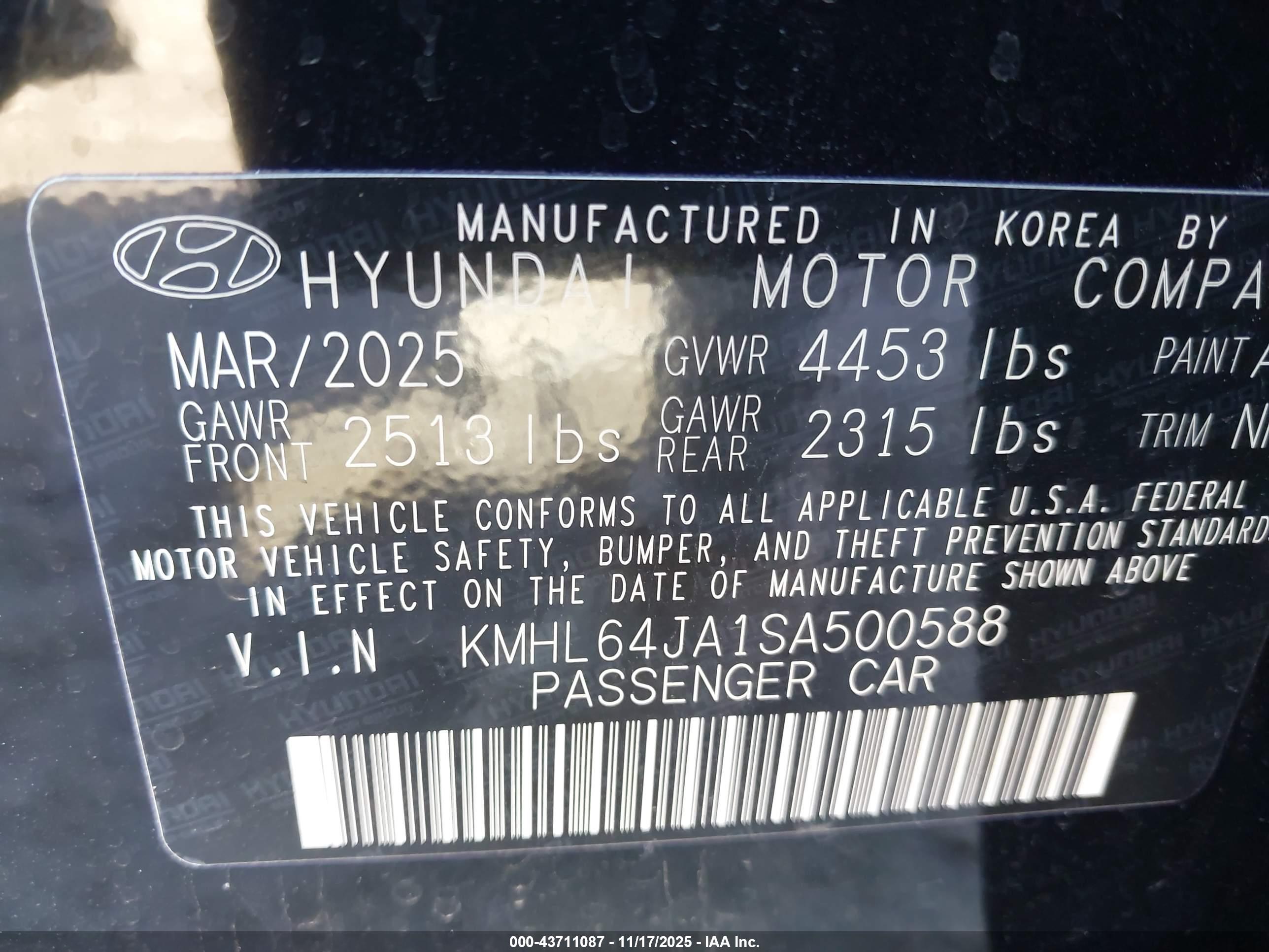 HYUNDAI SONATA image 9