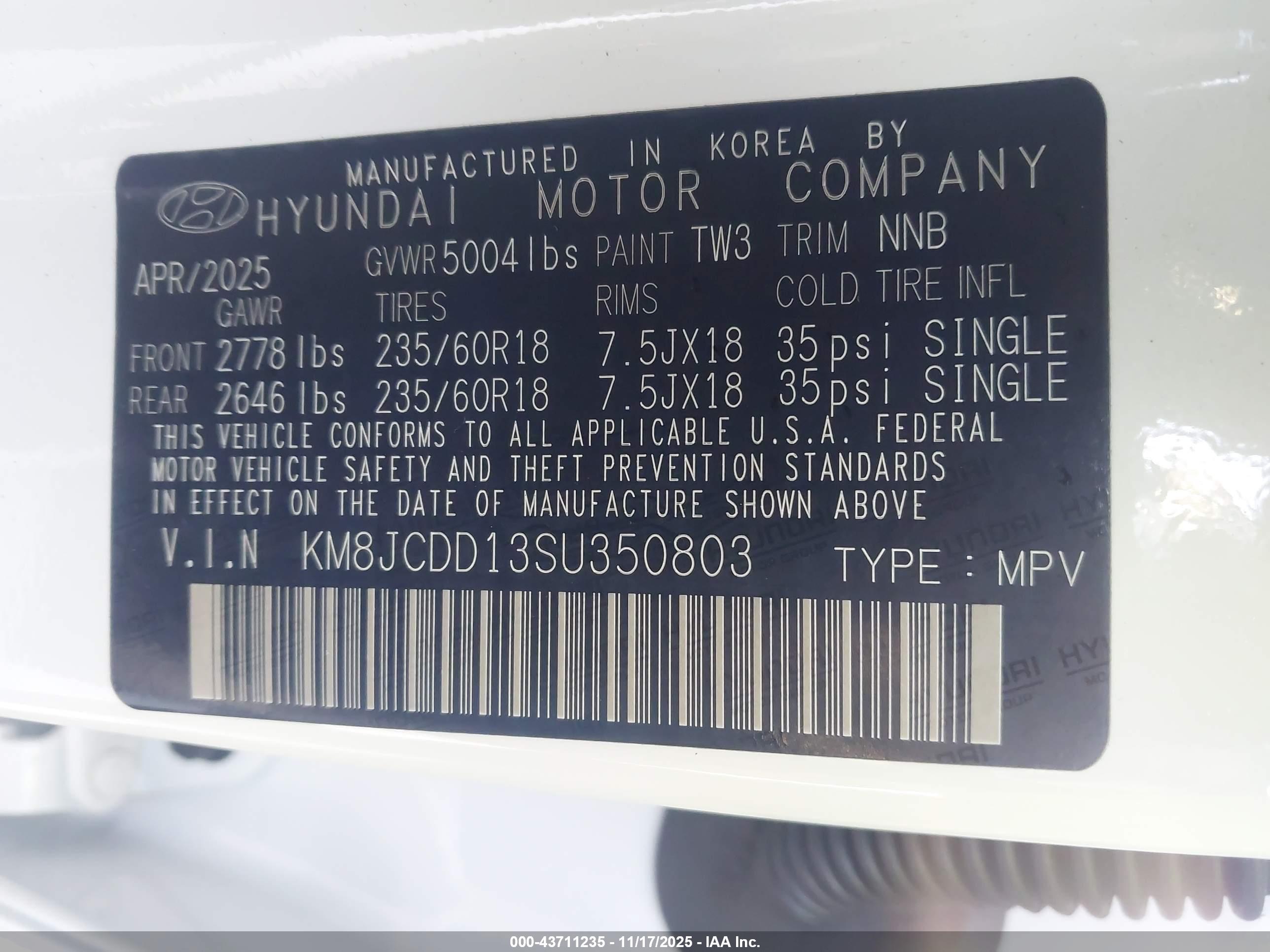 HYUNDAI TUCSON image 9
