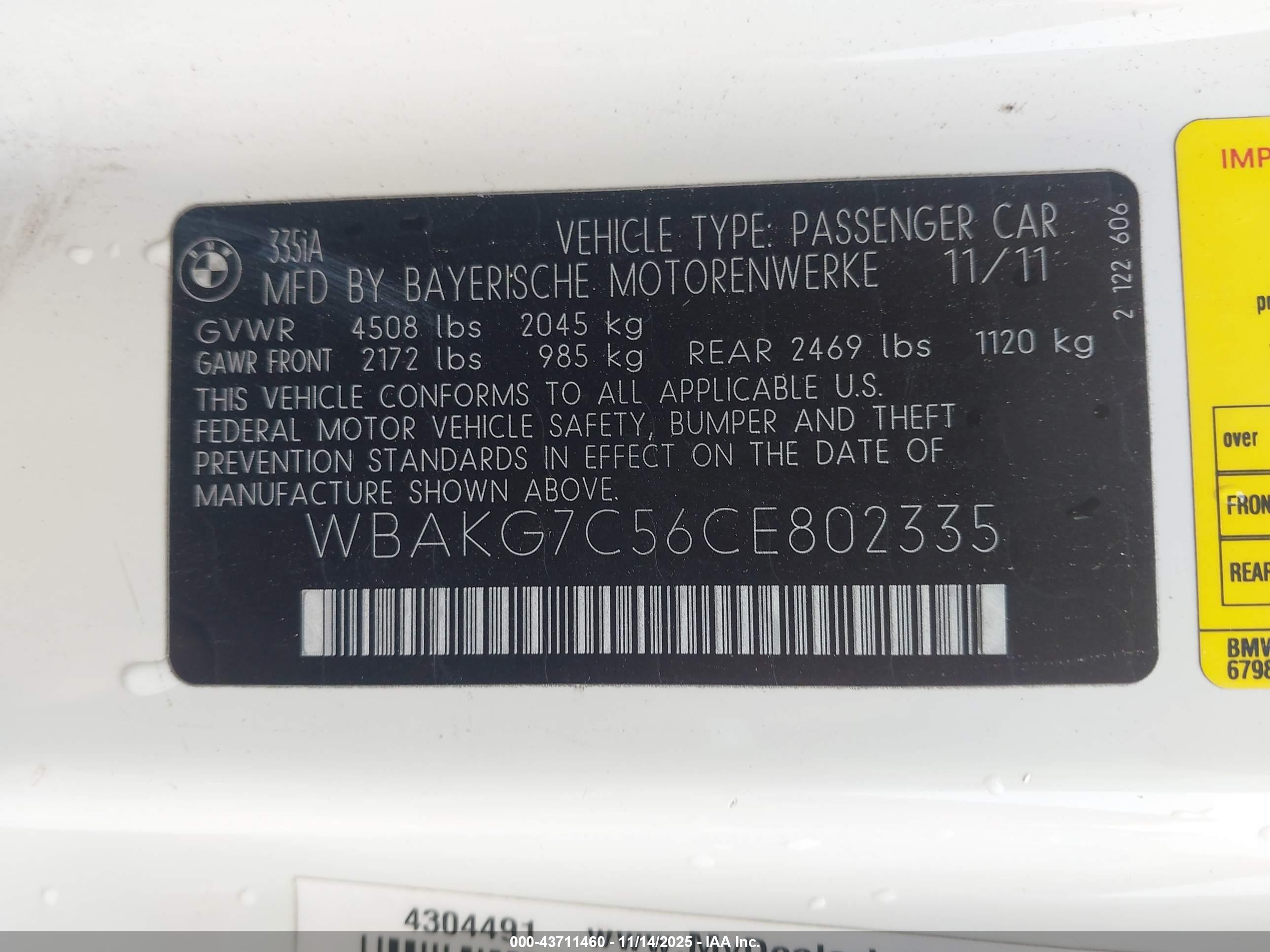 BMW 335I image 9