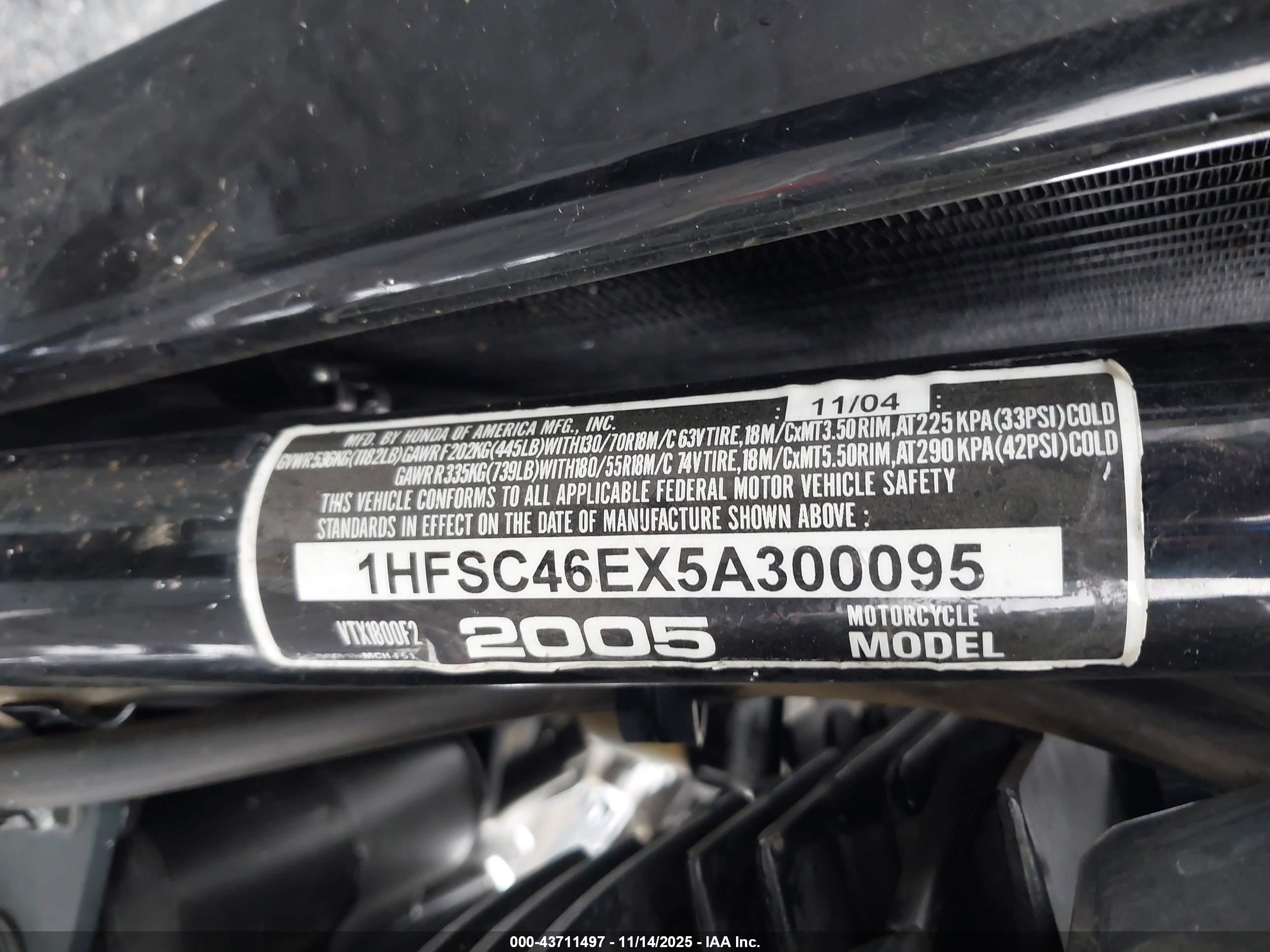 HONDA VTX1800 image 10
