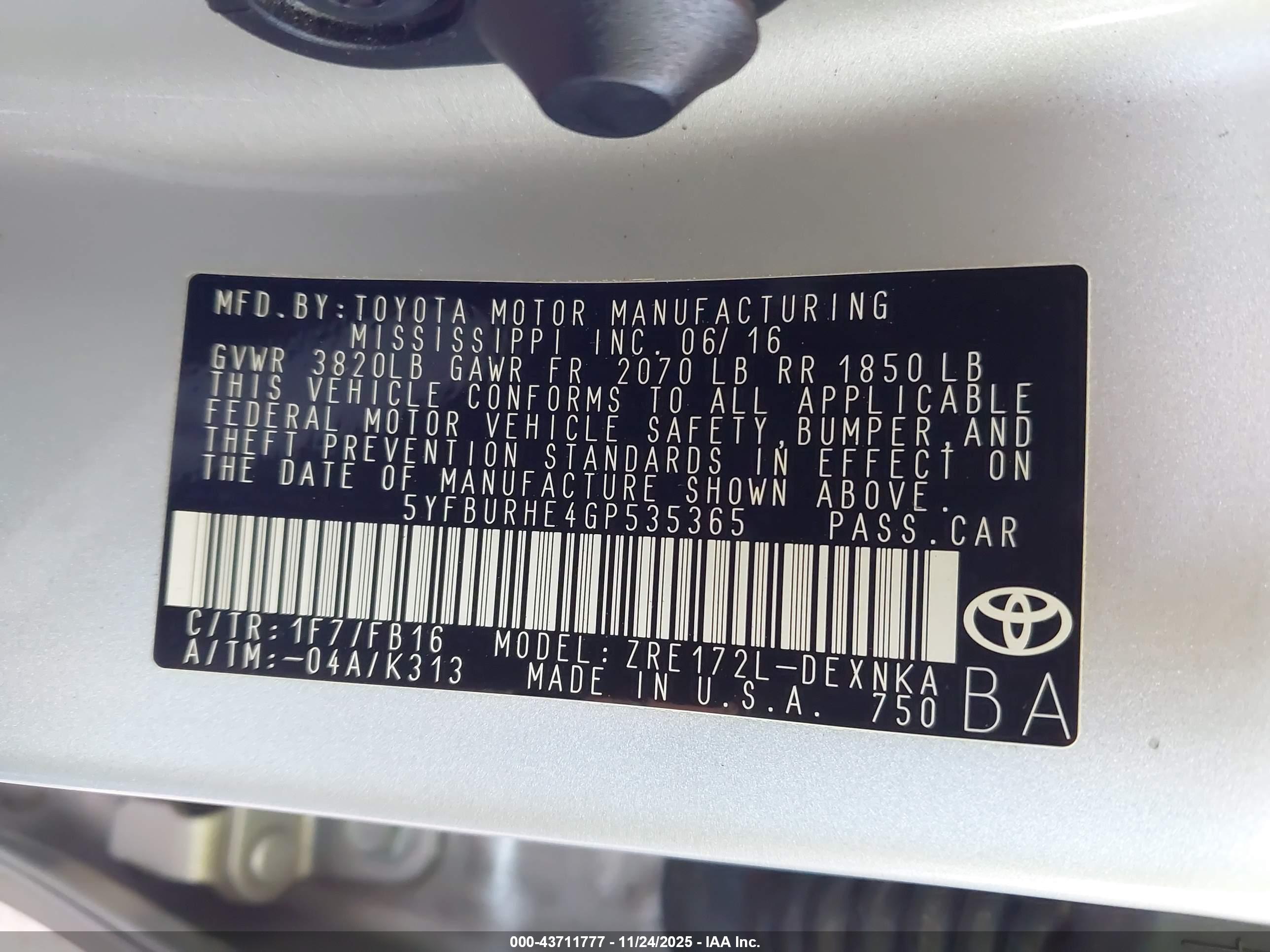 TOYOTA COROLLA image 9