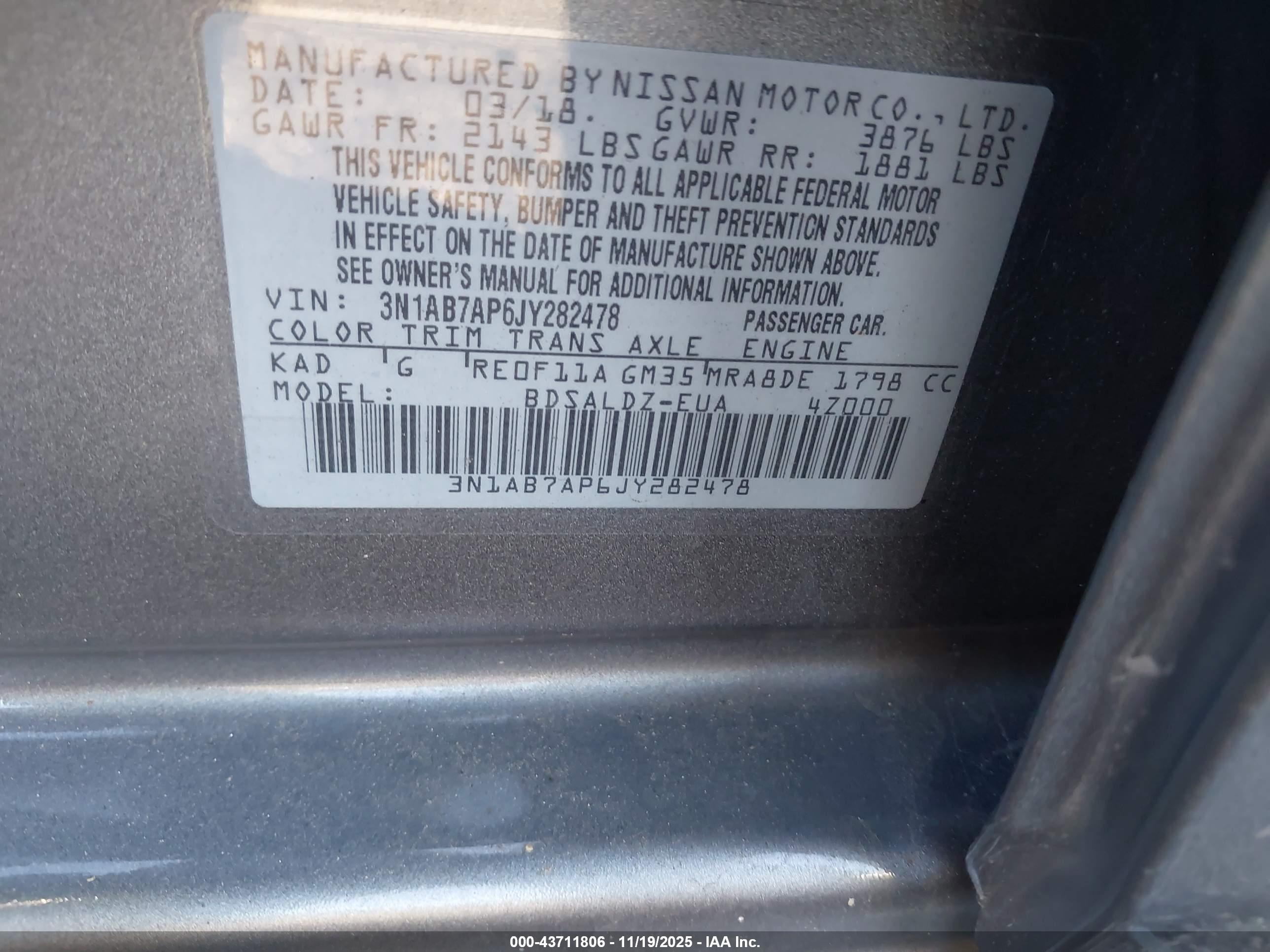 NISSAN SENTRA image 9