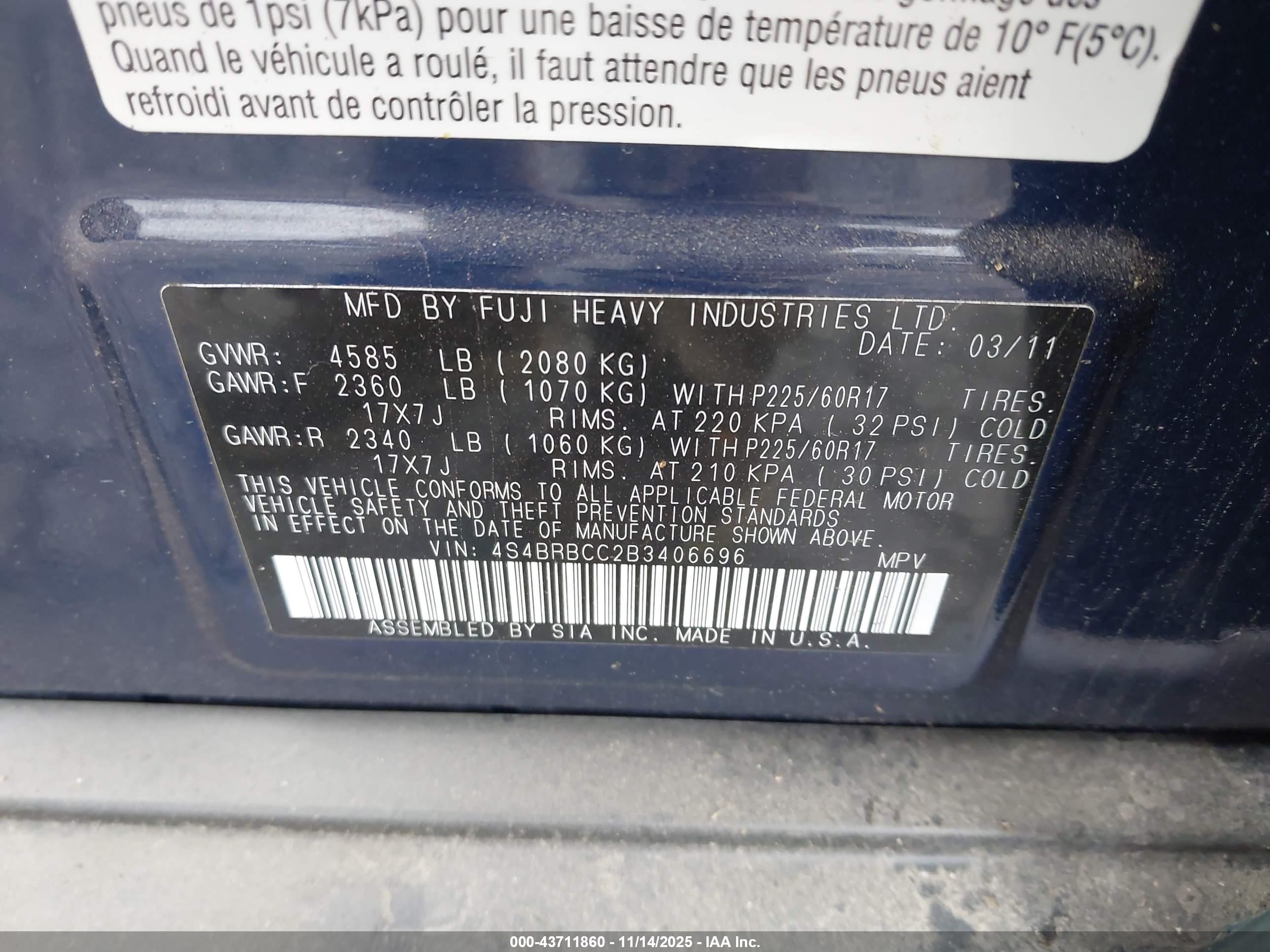 SUBARU OUTBACK image 9