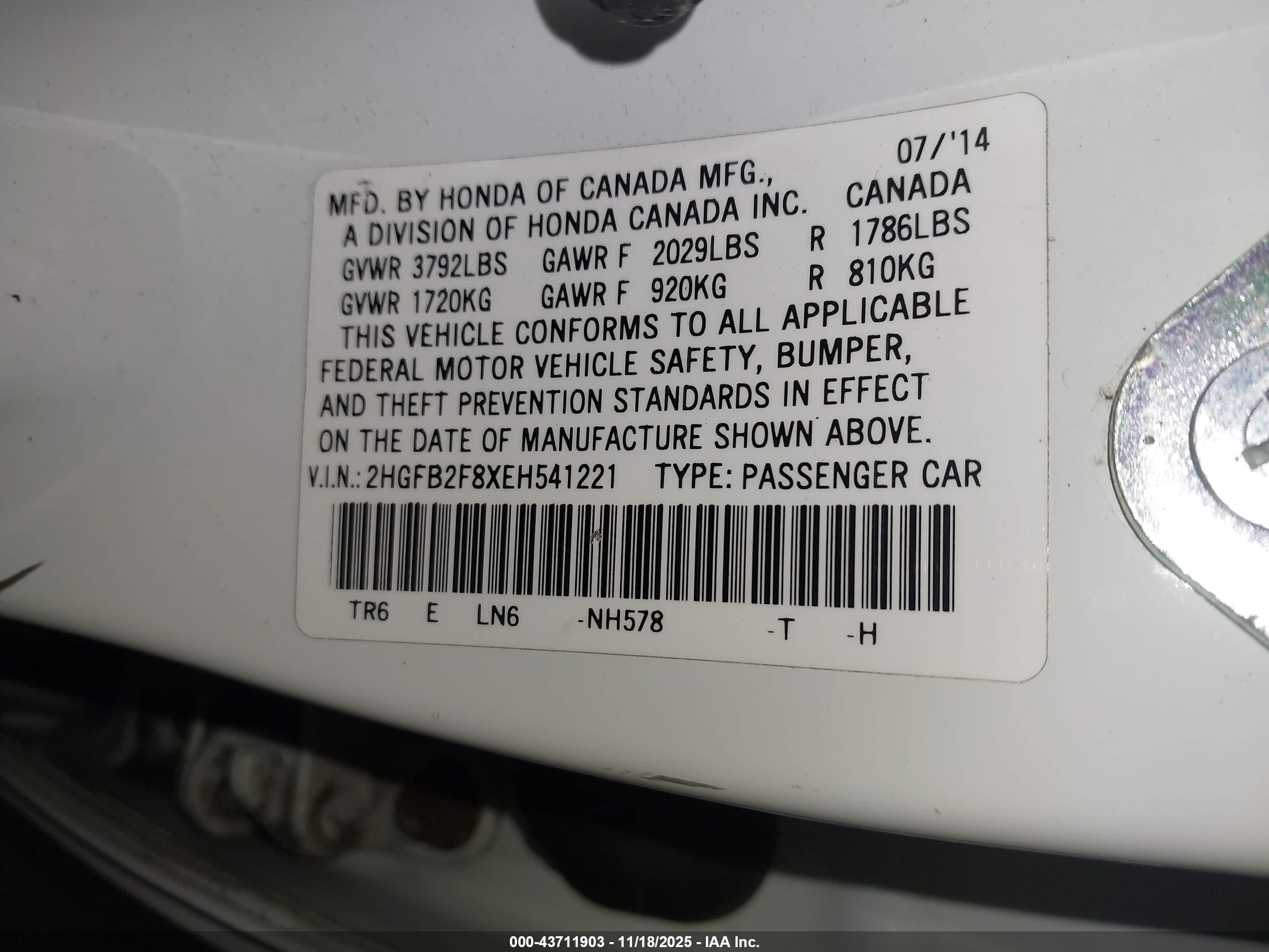 HONDA CIVIC image 9