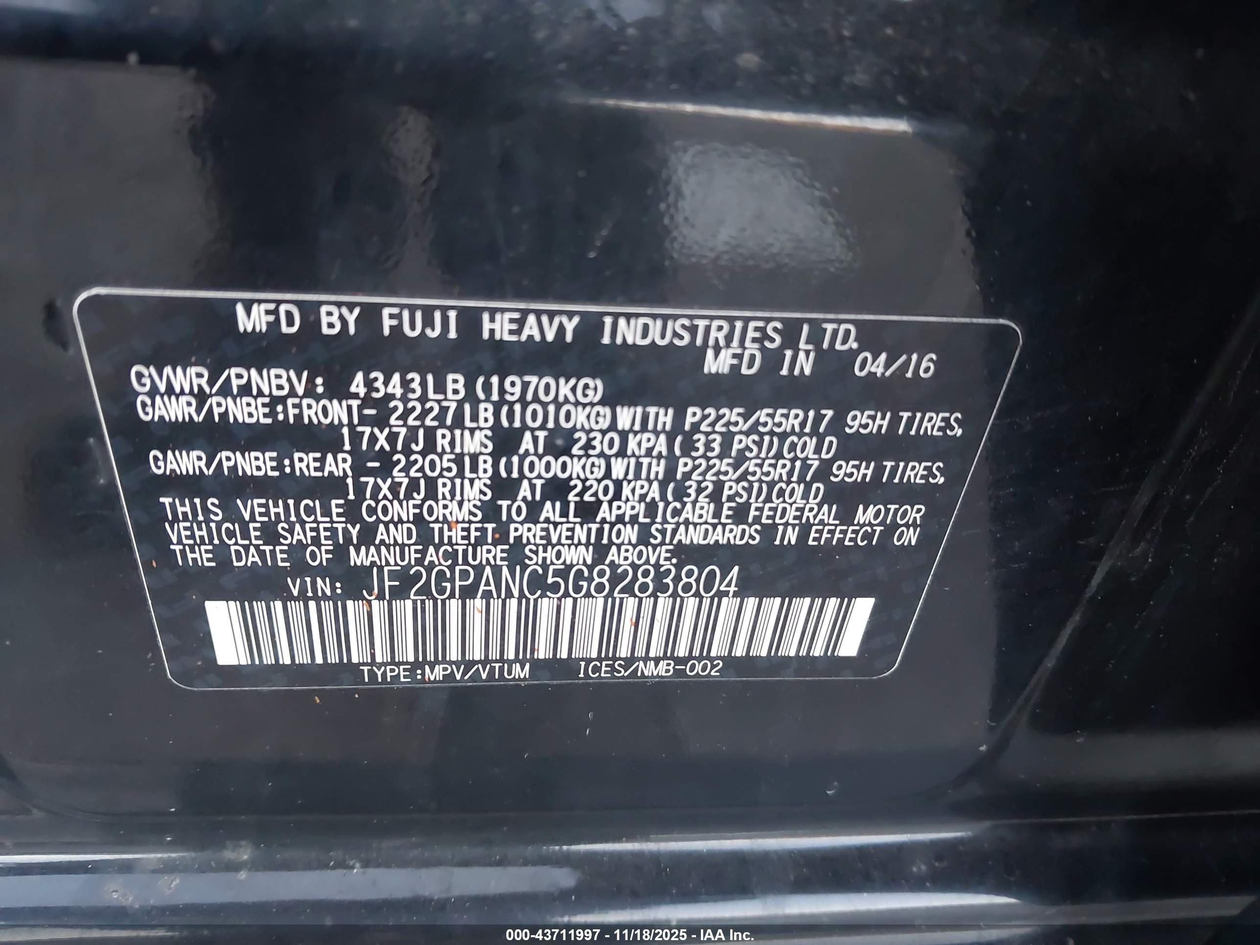 SUBARU CROSSTREK image 9