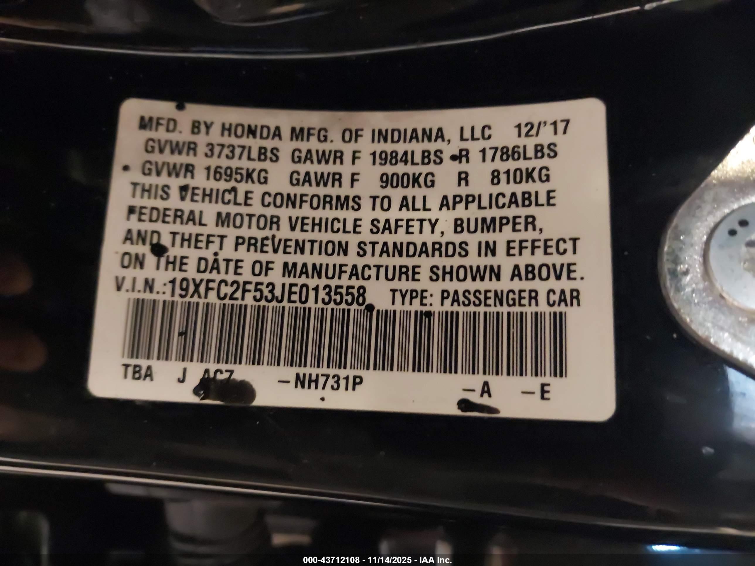 HONDA CIVIC image 9