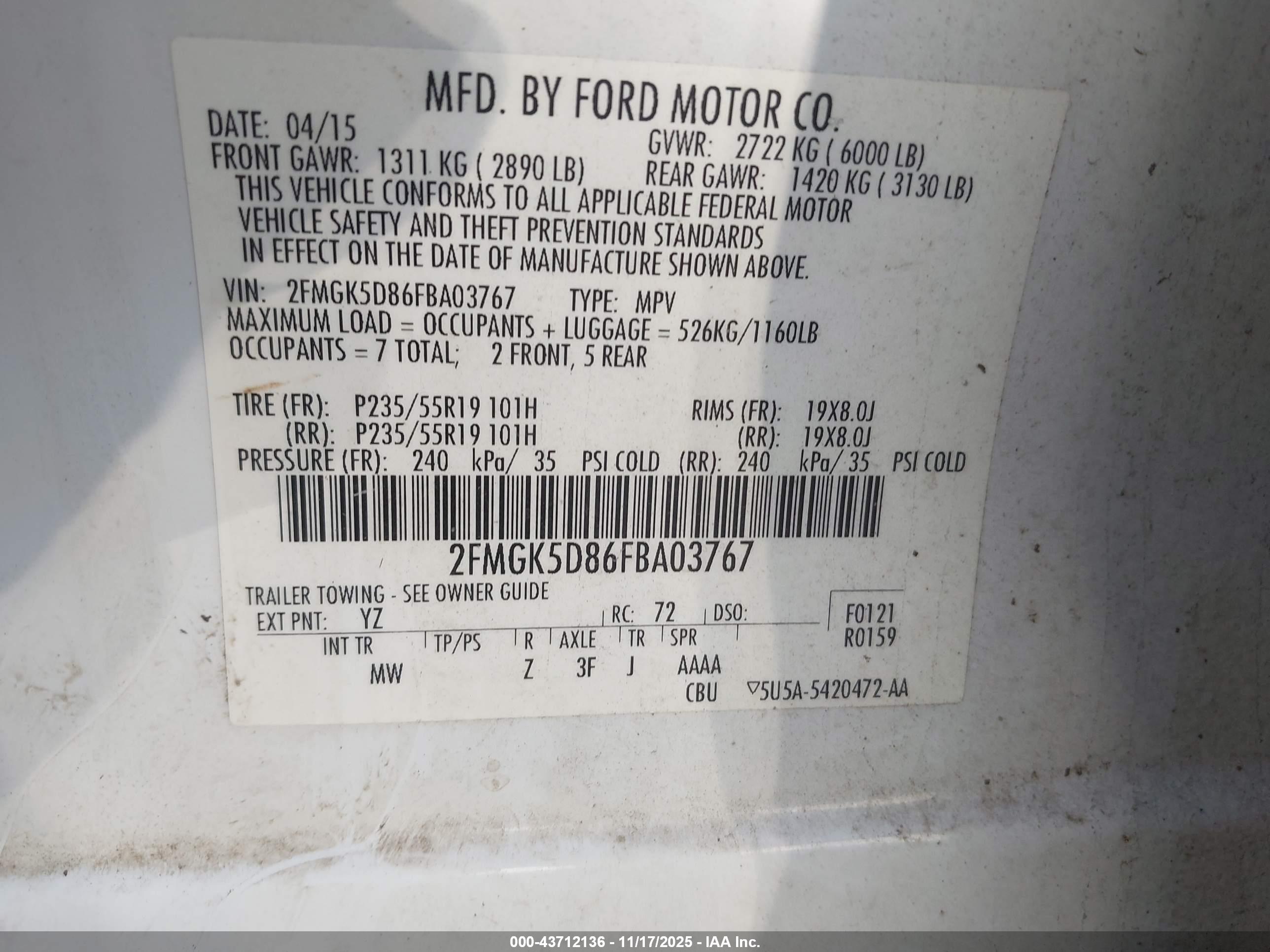 FORD FLEX image 9