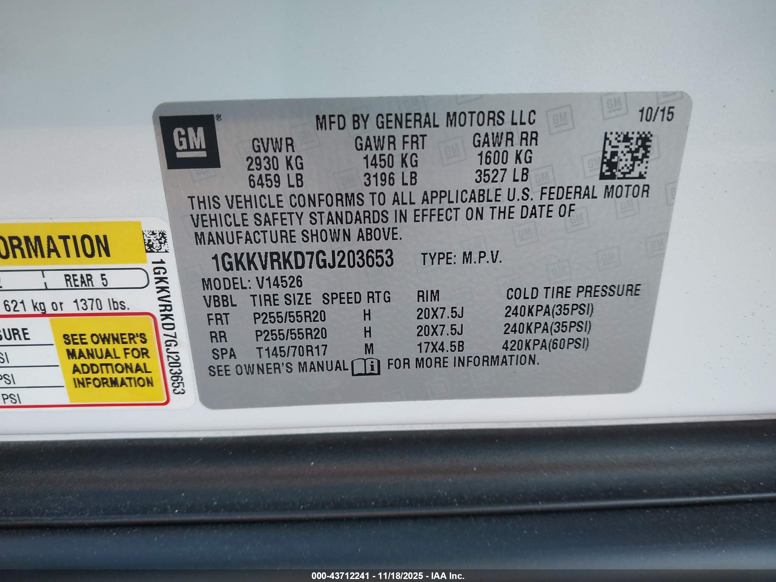 GMC ACADIA image 9