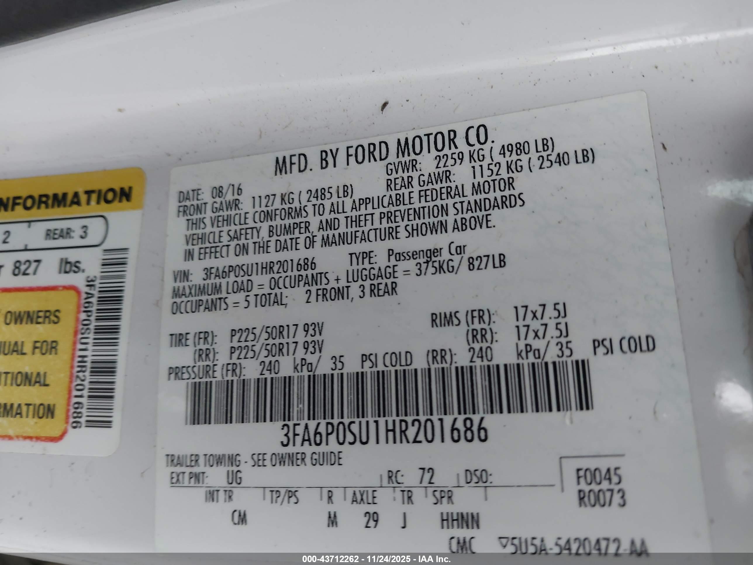 FORD FUSION image 9