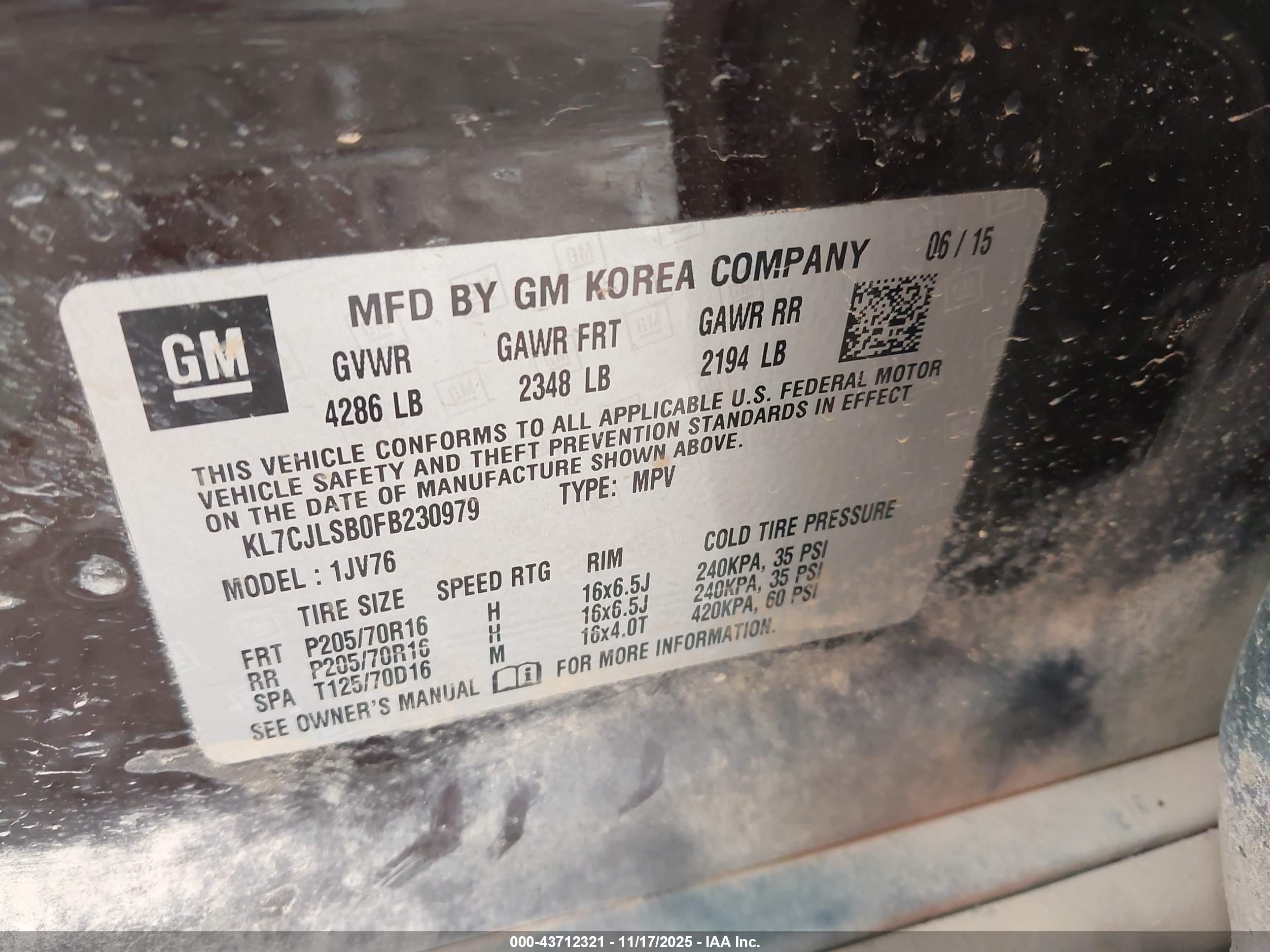 CHEVROLET TRAX image 9