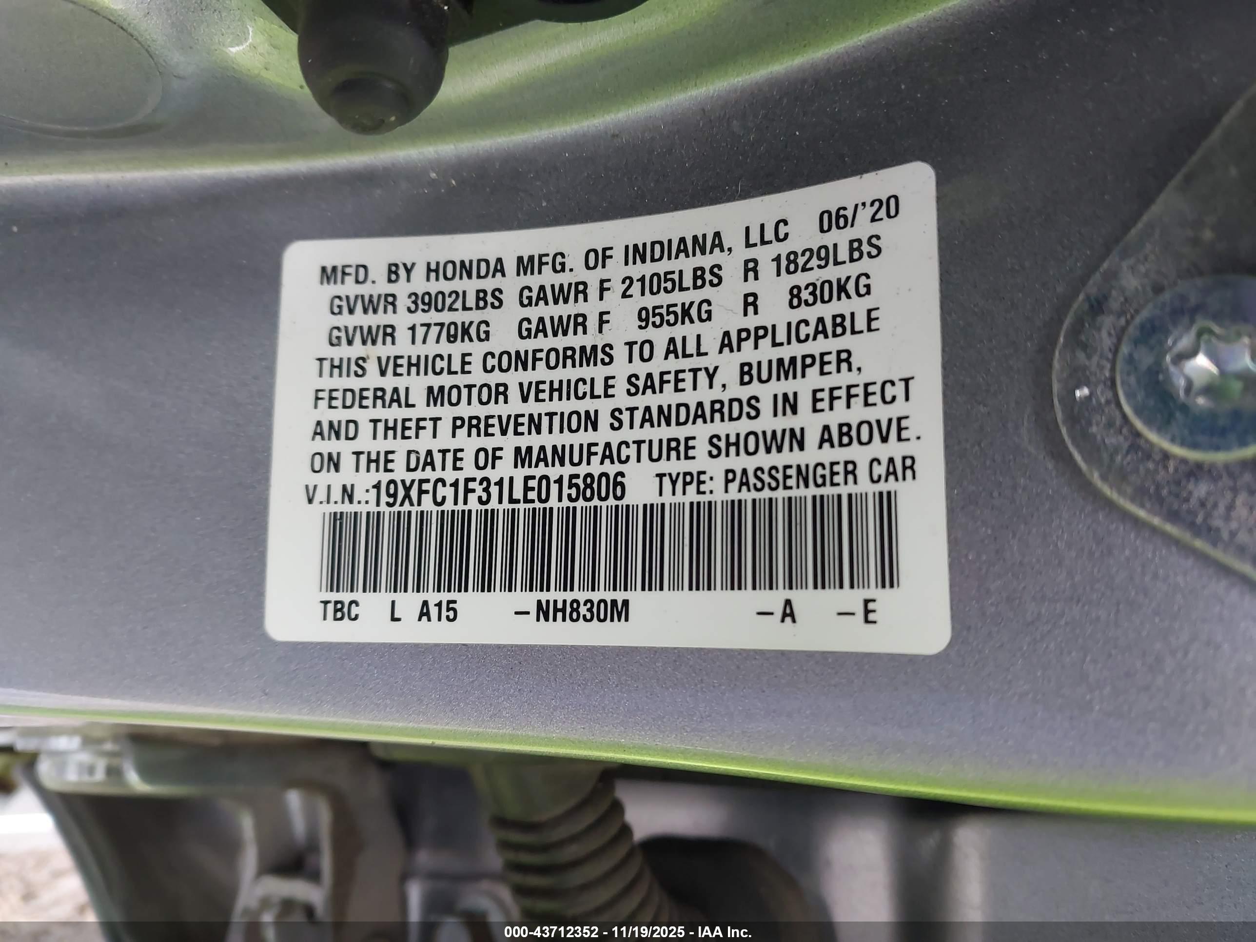 HONDA CIVIC image 9