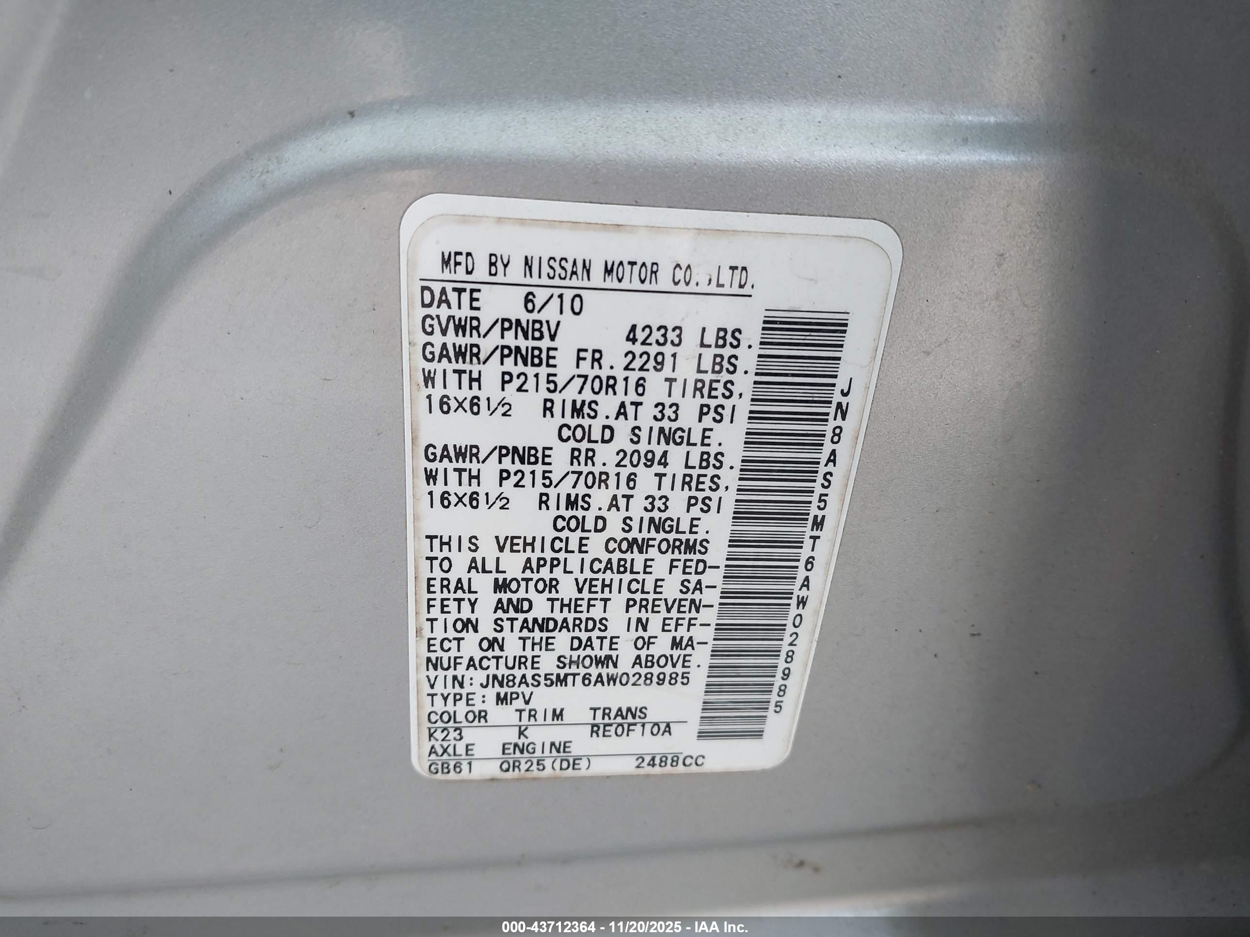 NISSAN ROGUE image 9