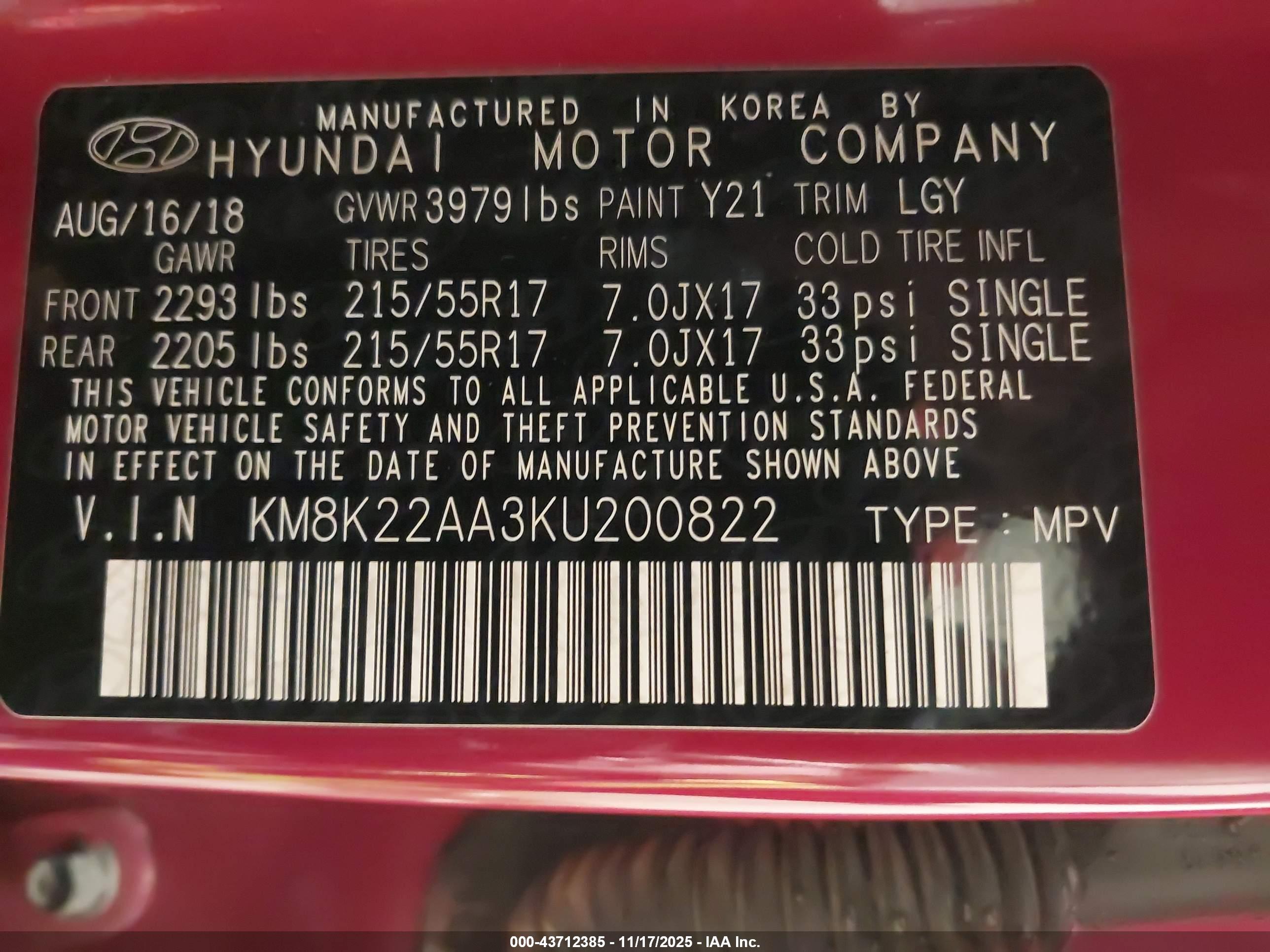 HYUNDAI KONA image 9
