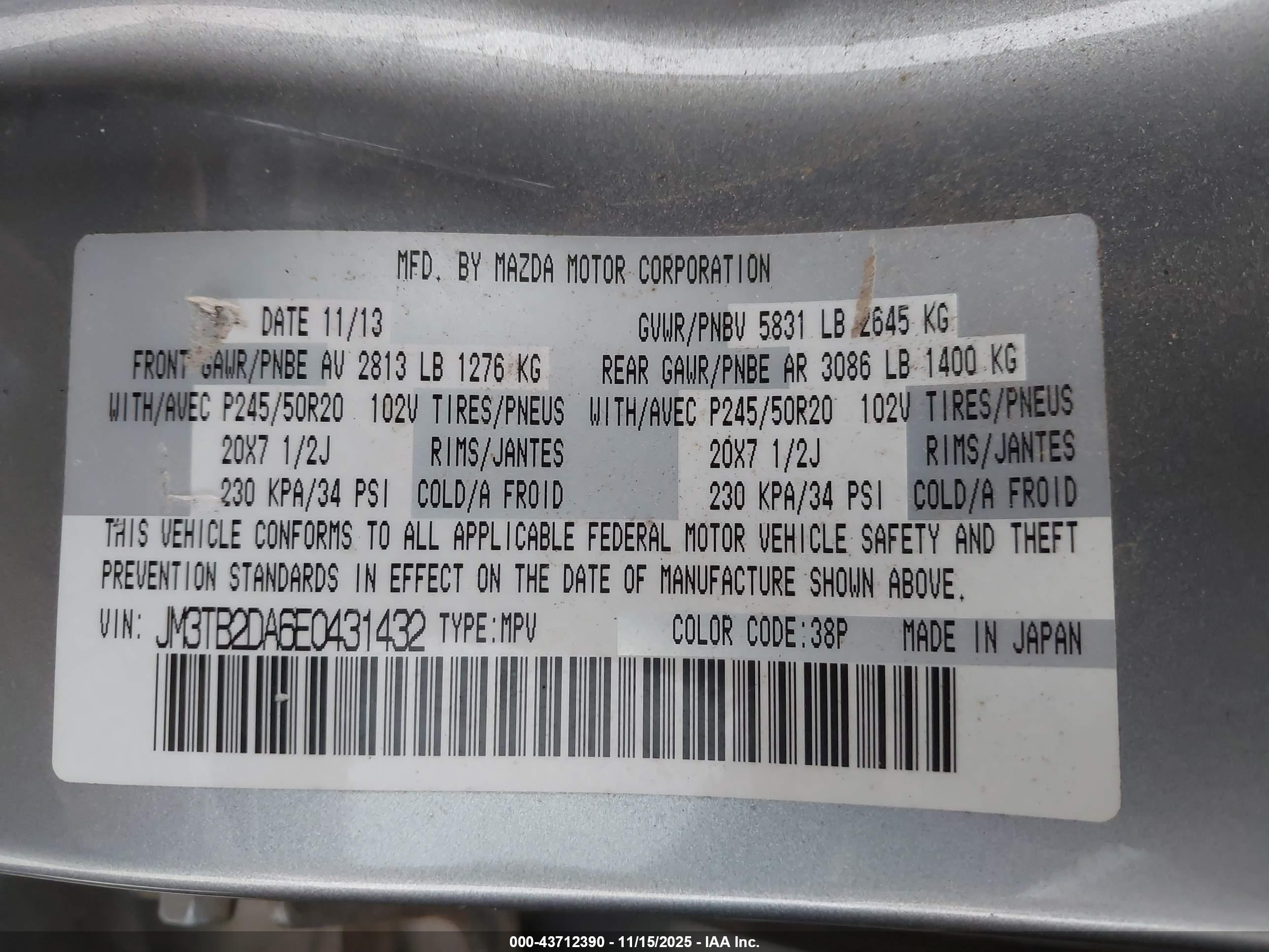 MAZDA CX-9 image 9