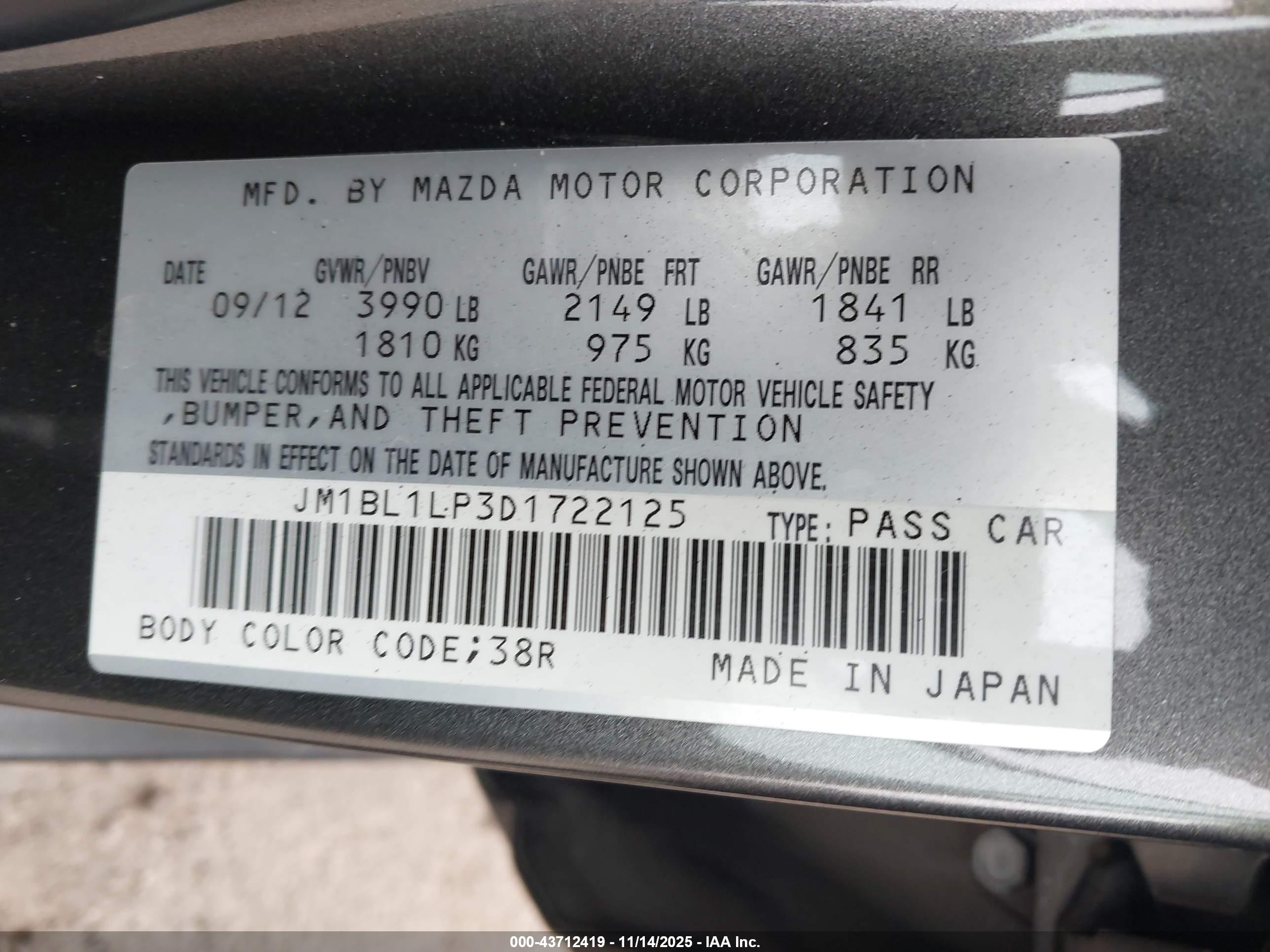 MAZDA MAZDA3 image 9