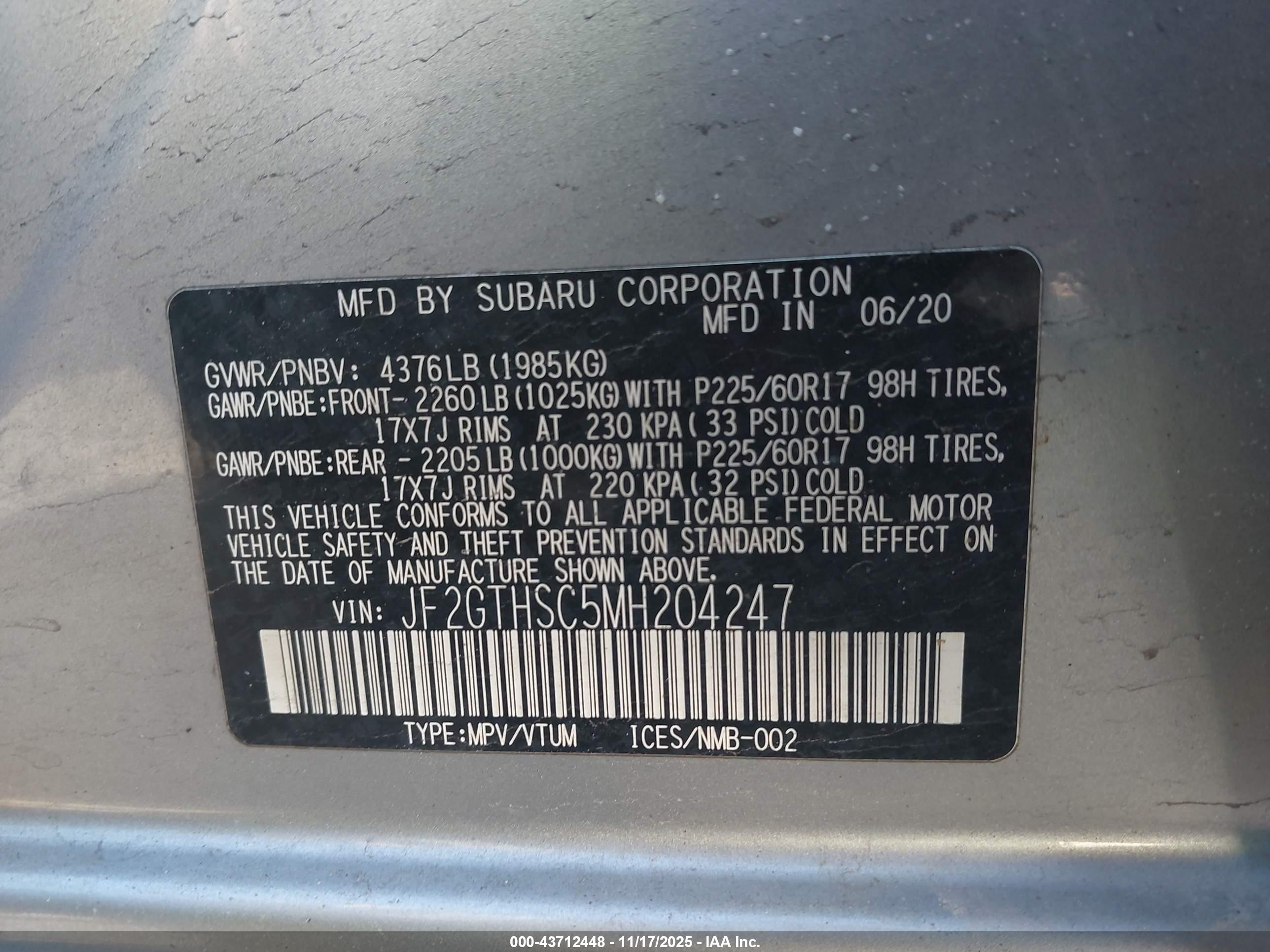 SUBARU CROSSTREK image 9