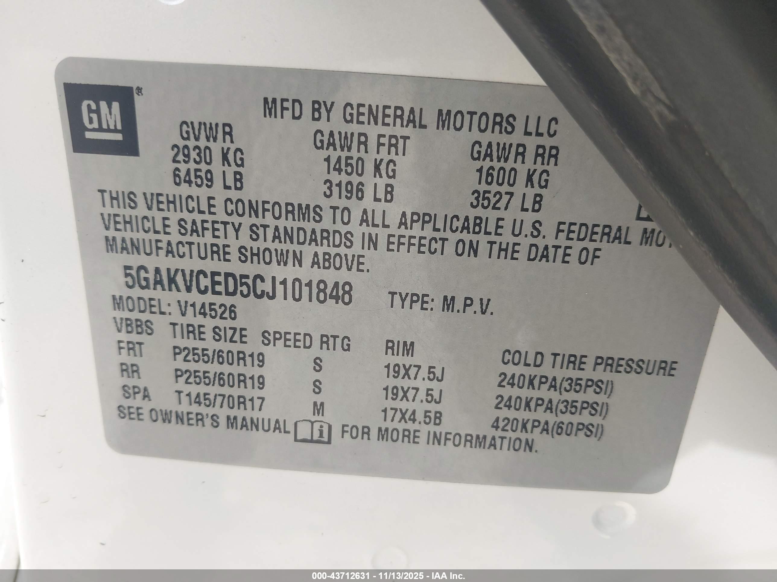 BUICK ENCLAVE image 9
