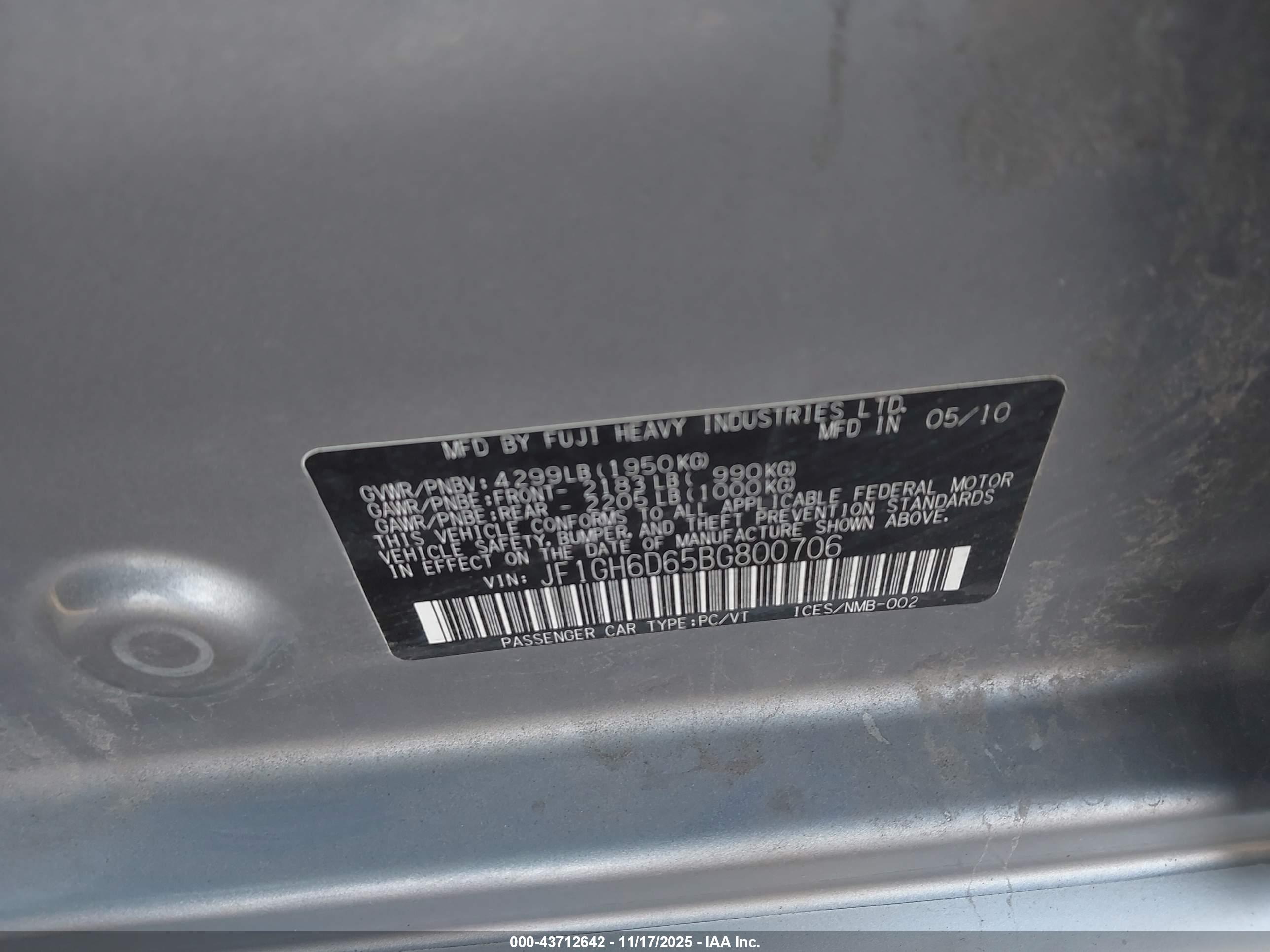 SUBARU IMPREZA image 9