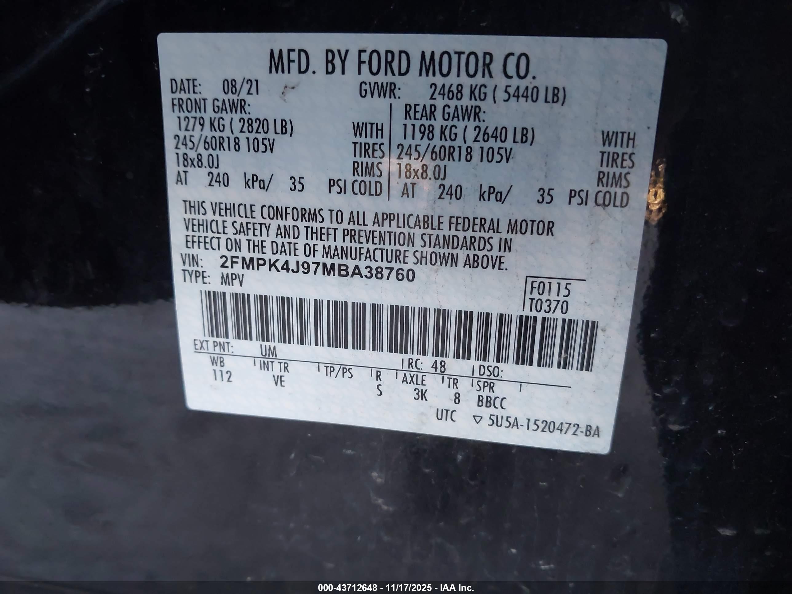 FORD EDGE image 9
