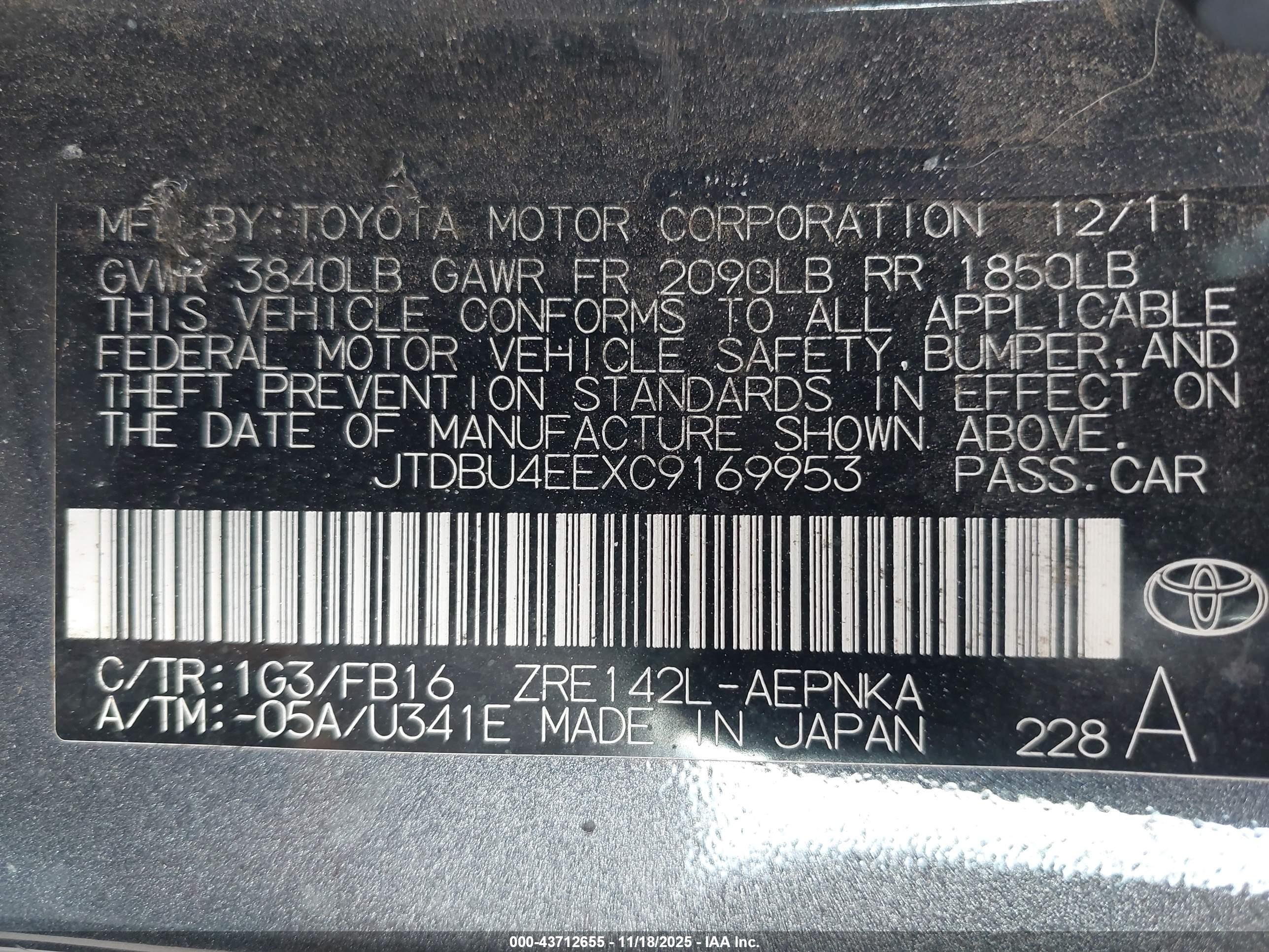 TOYOTA COROLLA image 9