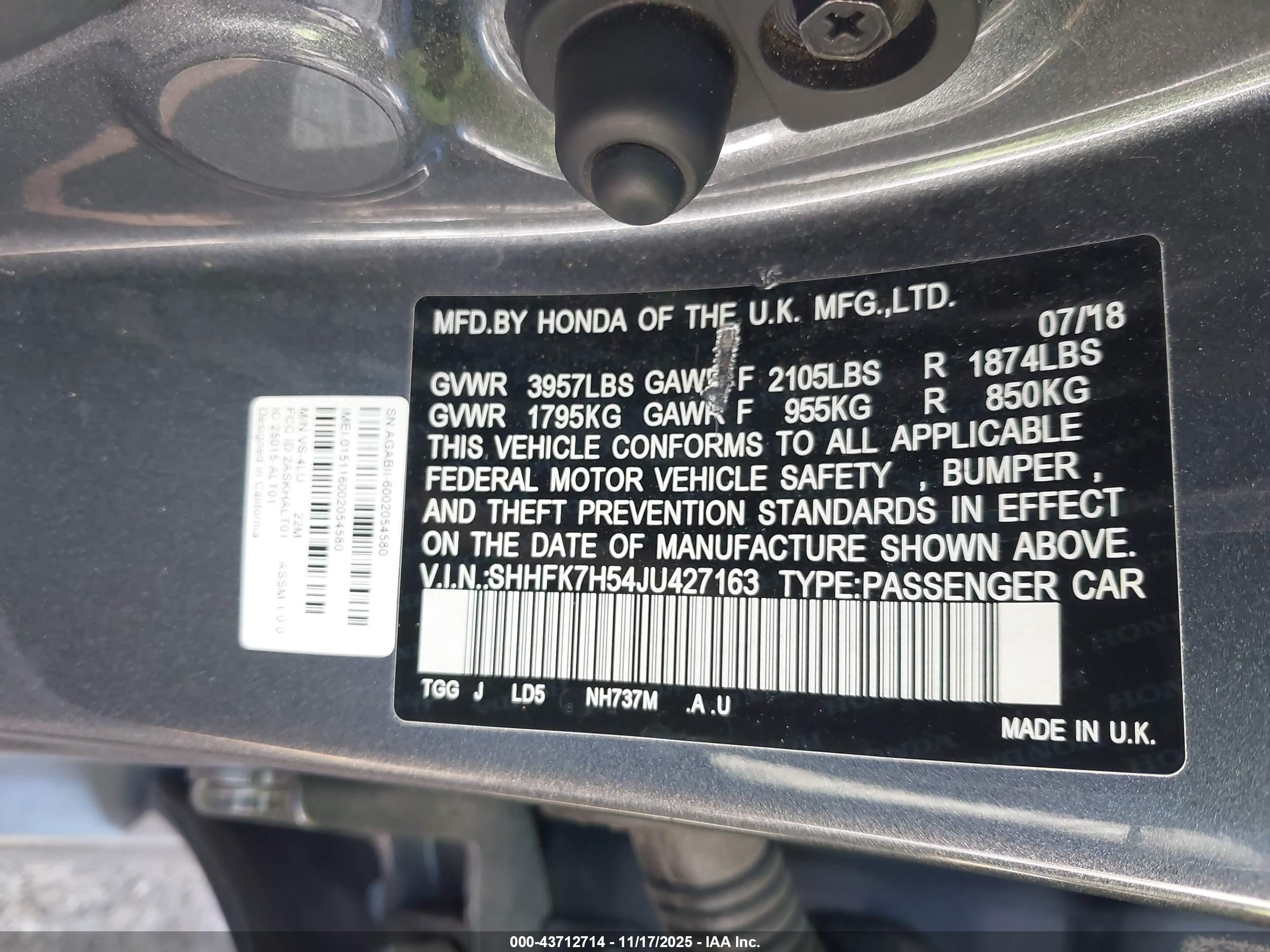 HONDA CIVIC image 9
