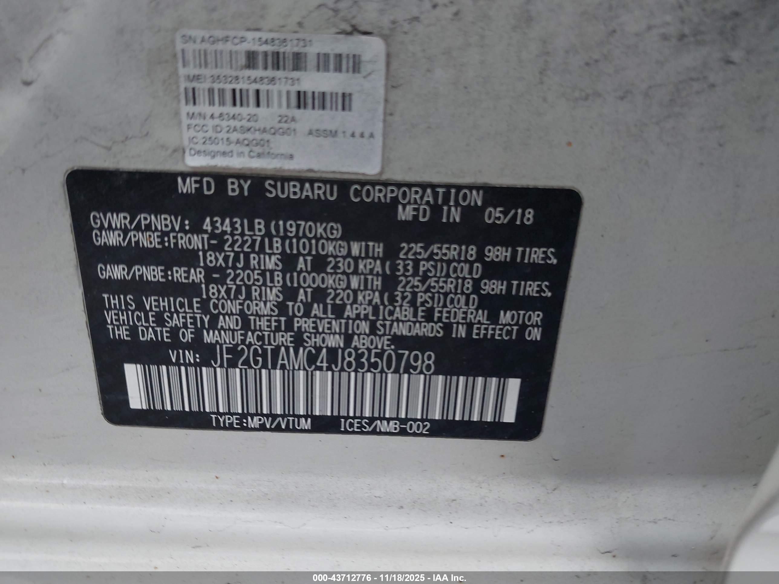 SUBARU CROSSTREK image 9