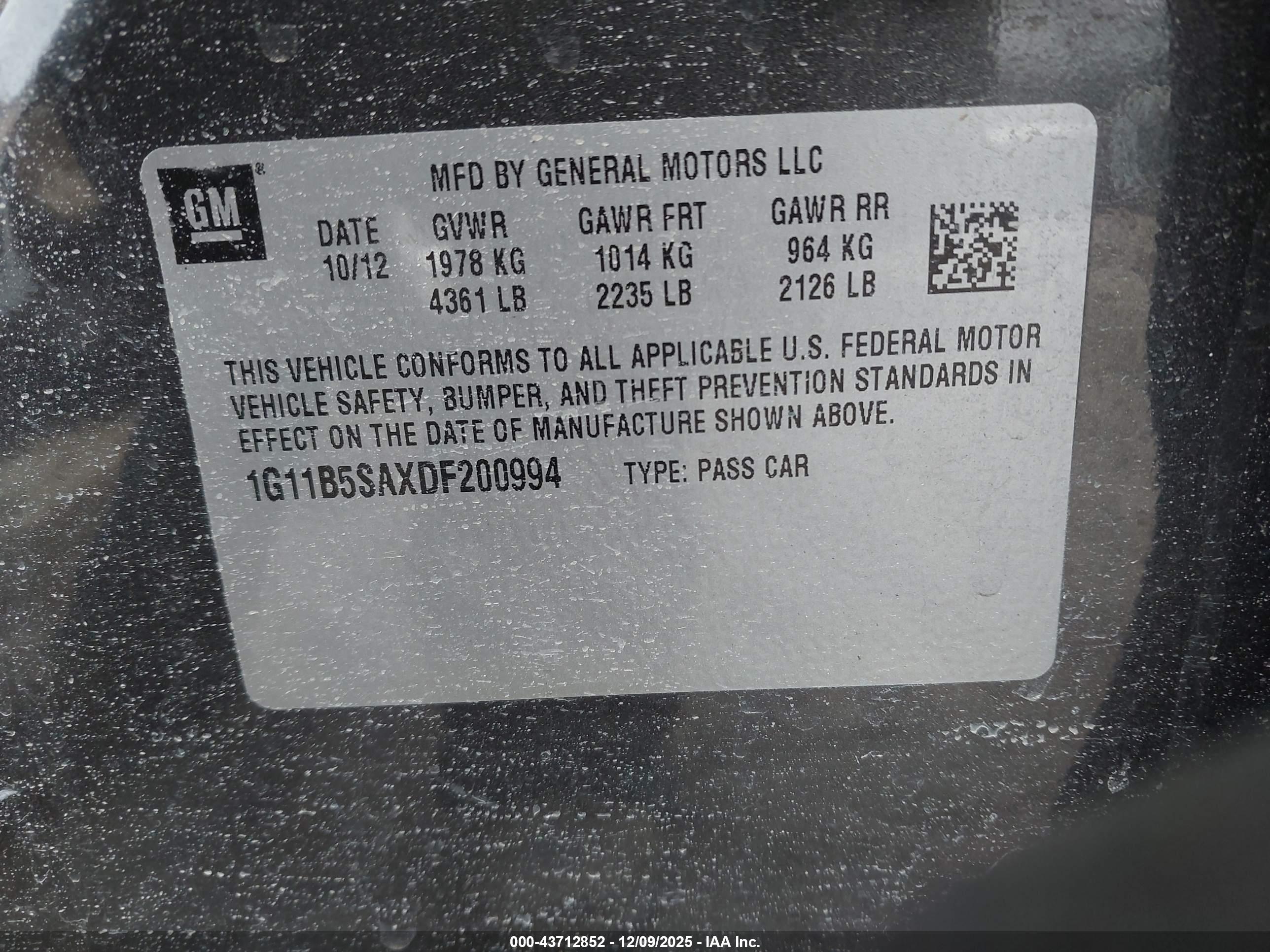 CHEVROLET MALIBU image 9
