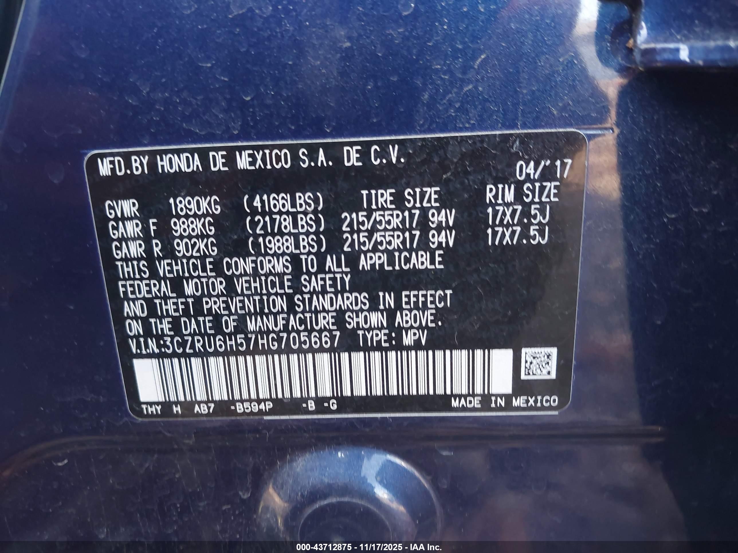 HONDA HR-V image 9