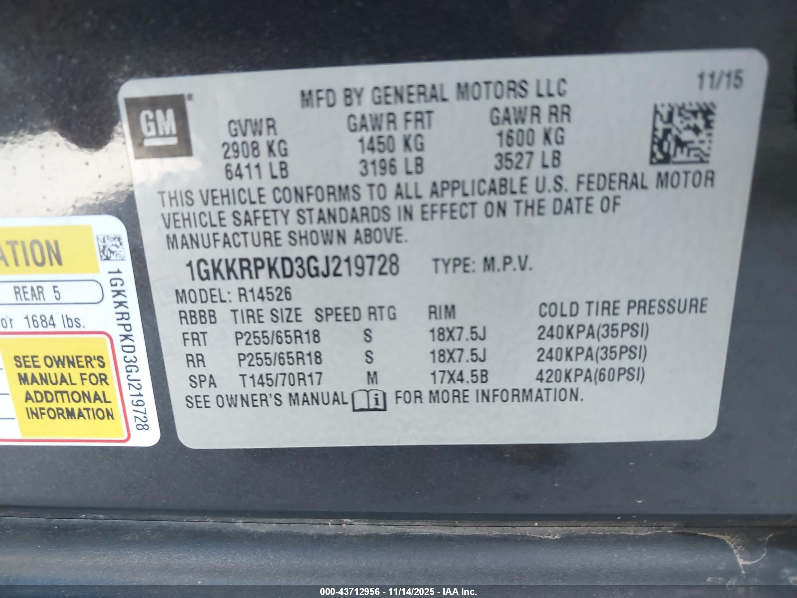 GMC ACADIA image 9