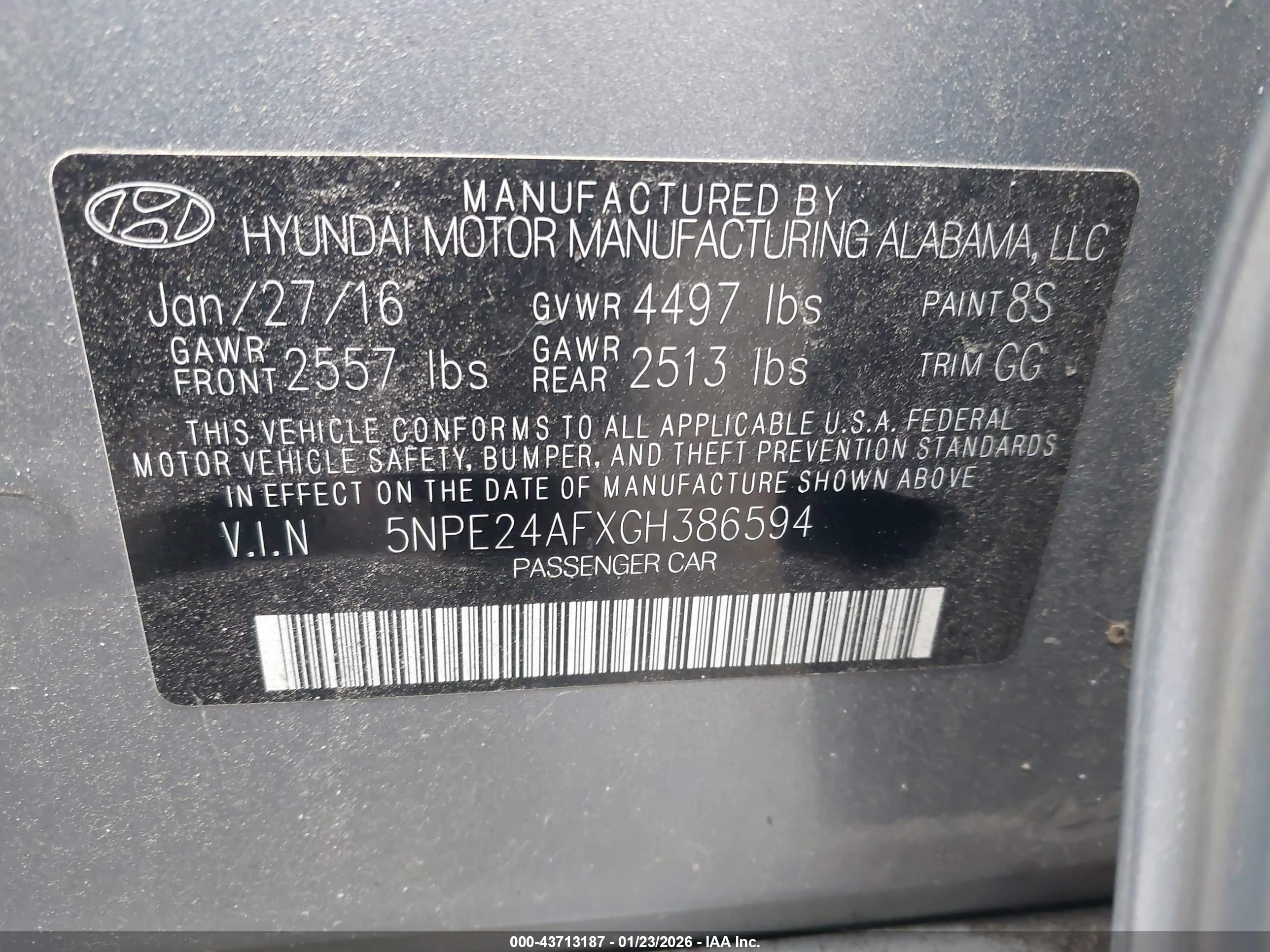 HYUNDAI SONATA image 9