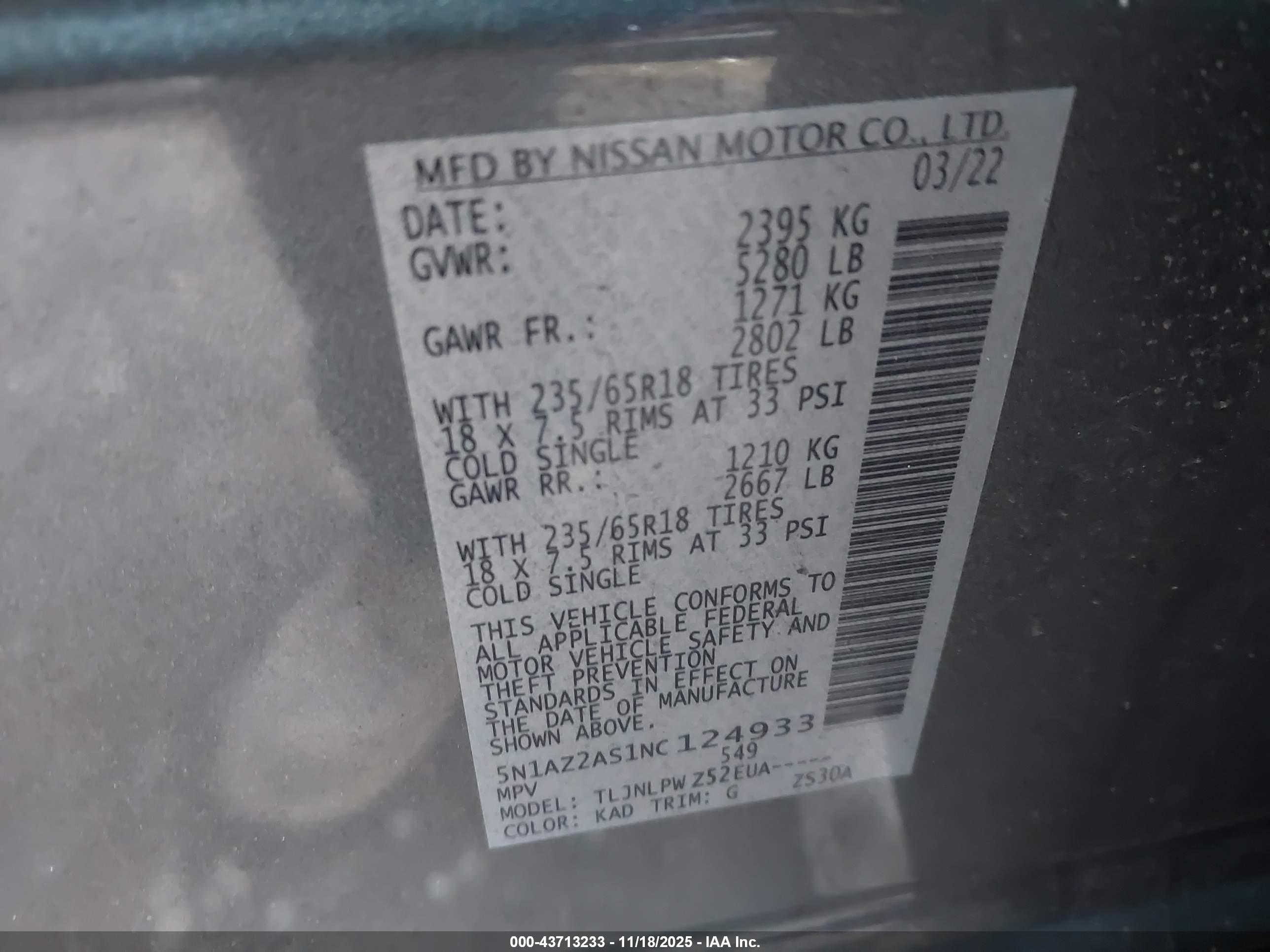 NISSAN MURANO image 9
