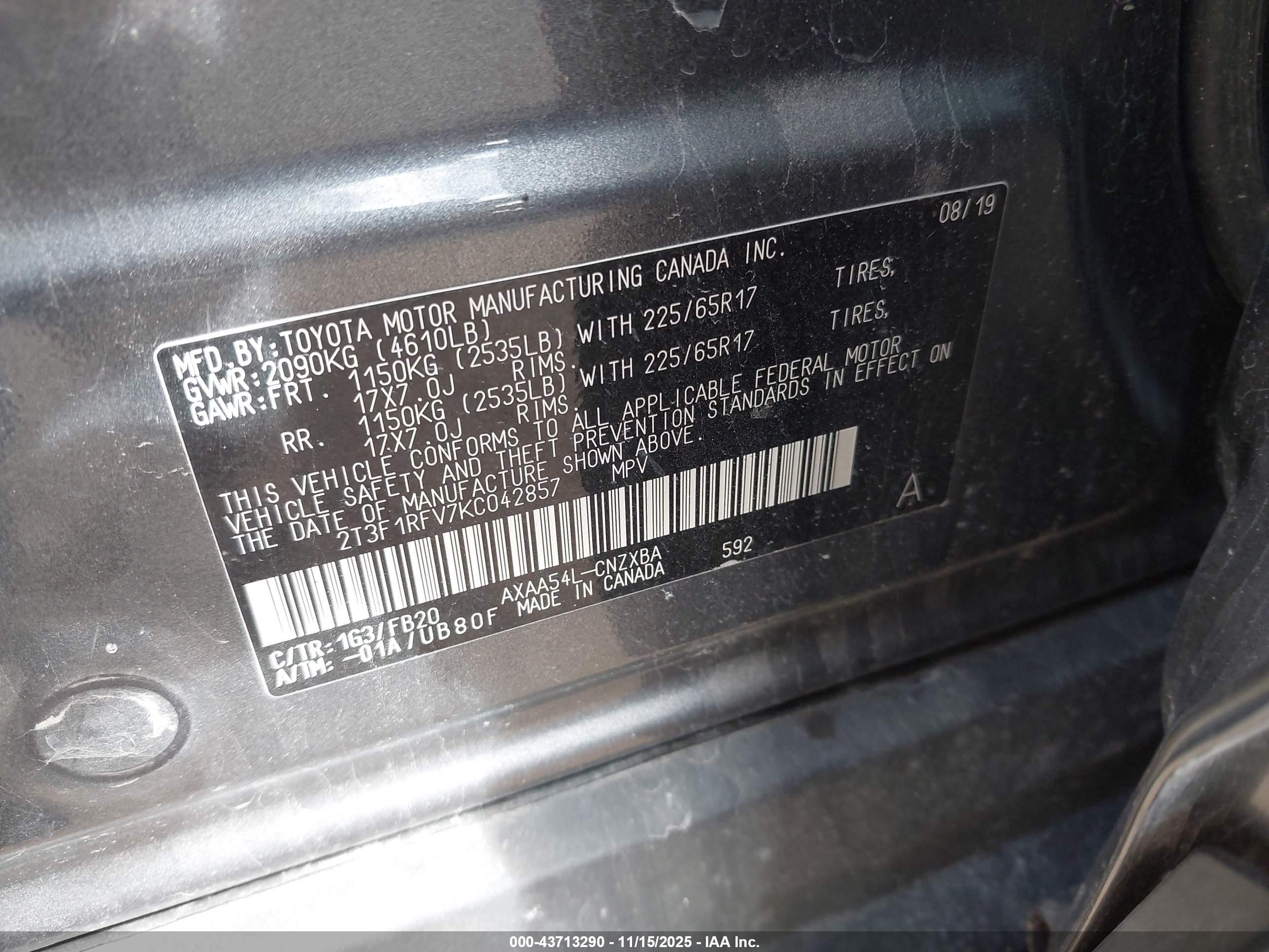 TOYOTA RAV4 image 9