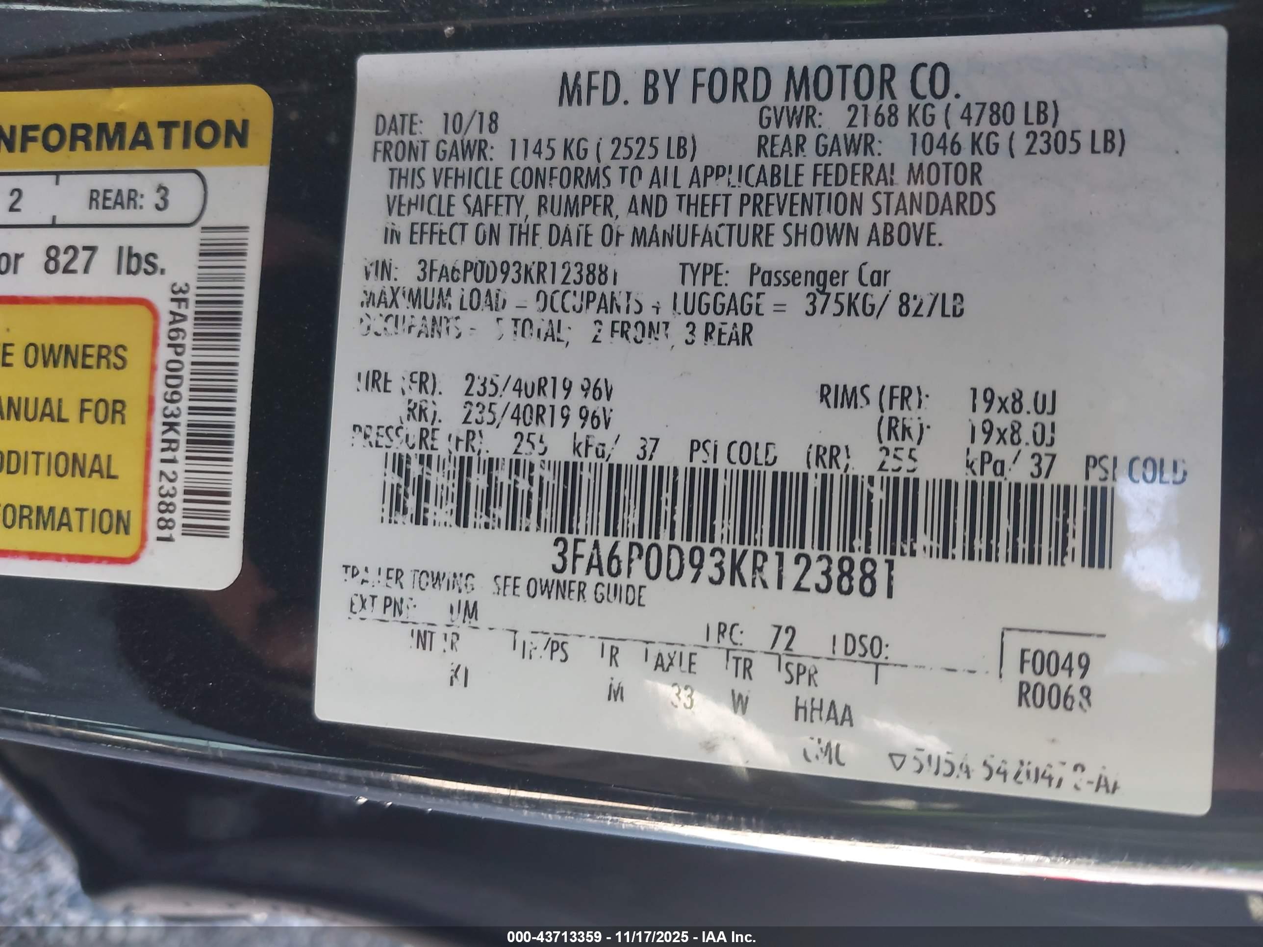 FORD FUSION image 9