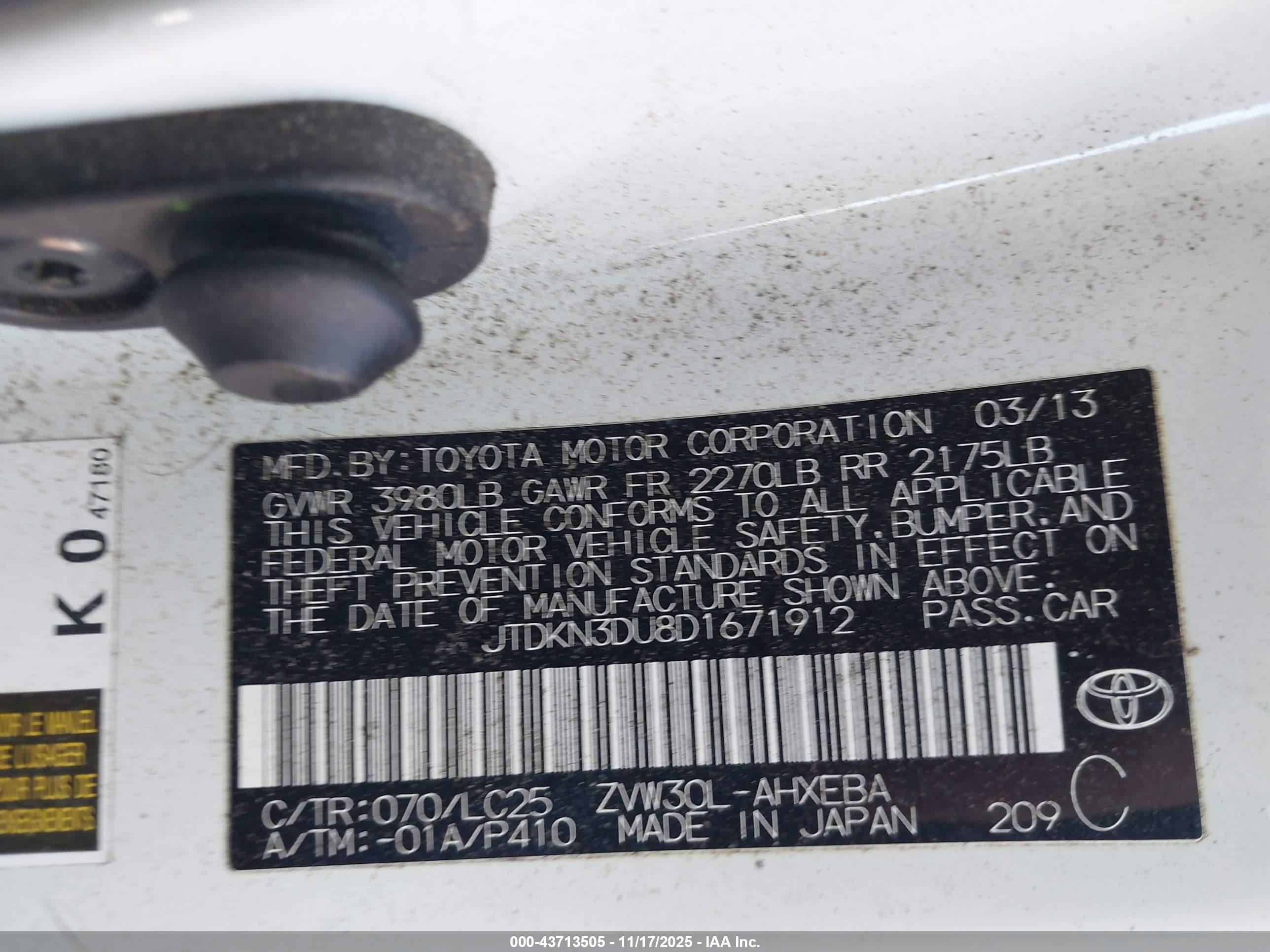TOYOTA PRIUS image 9
