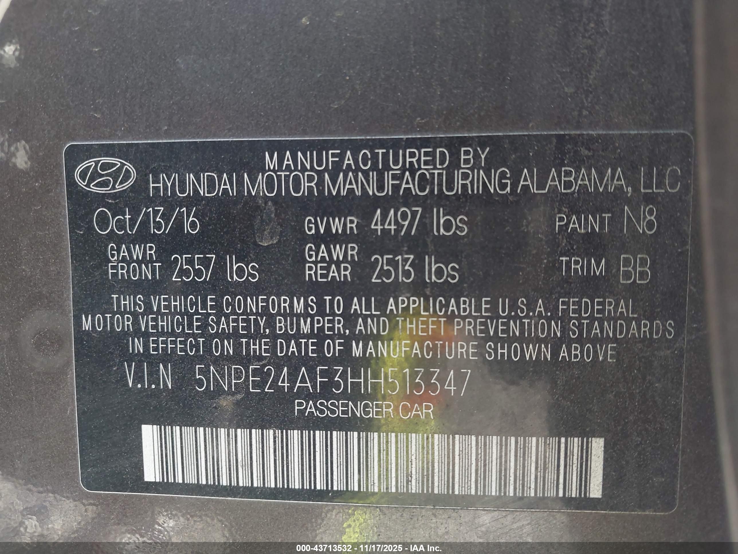 HYUNDAI SONATA image 9