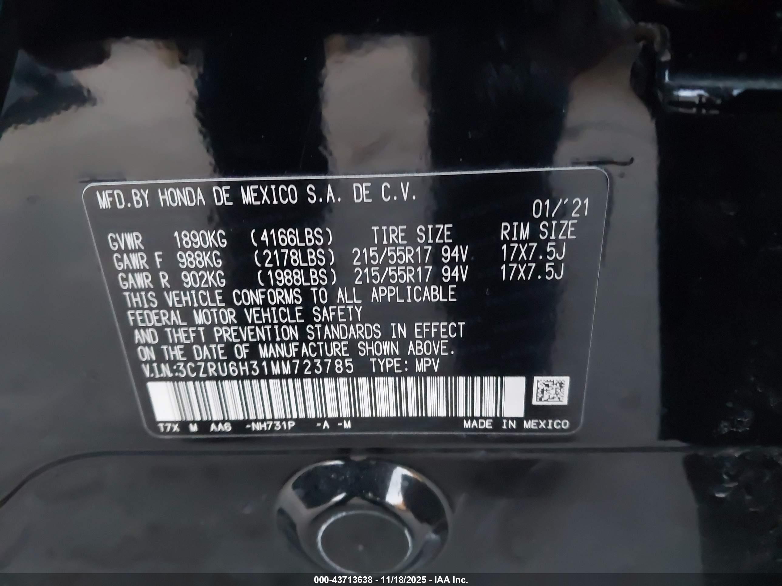 HONDA HR-V image 9