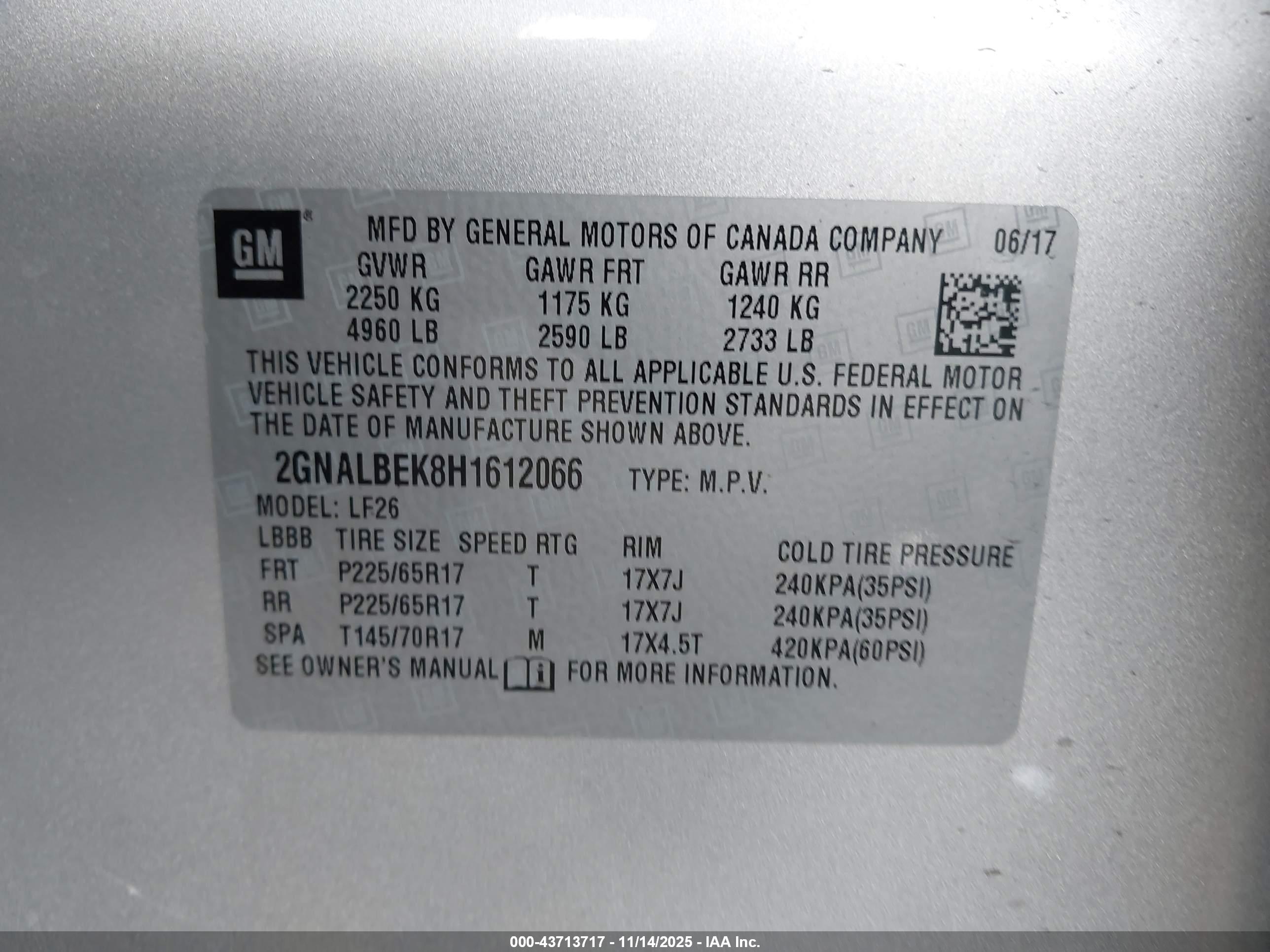 CHEVROLET EQUINOX image 9