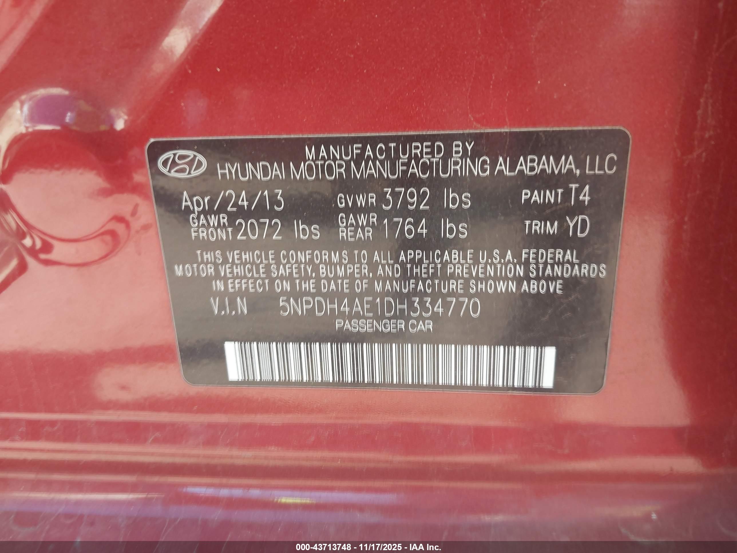 HYUNDAI ELANTRA image 9